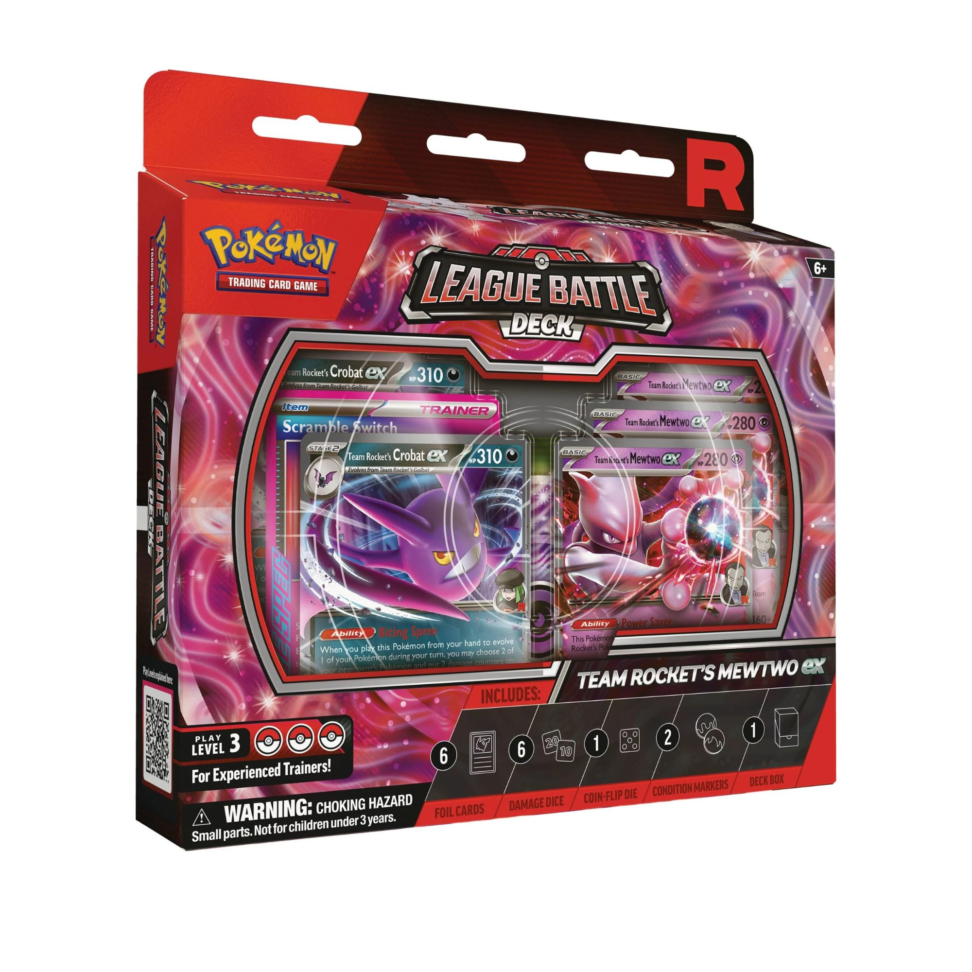 Pokémon TCG : Team Rocket's Mewtwo ex League Battle Deck (Inglês)