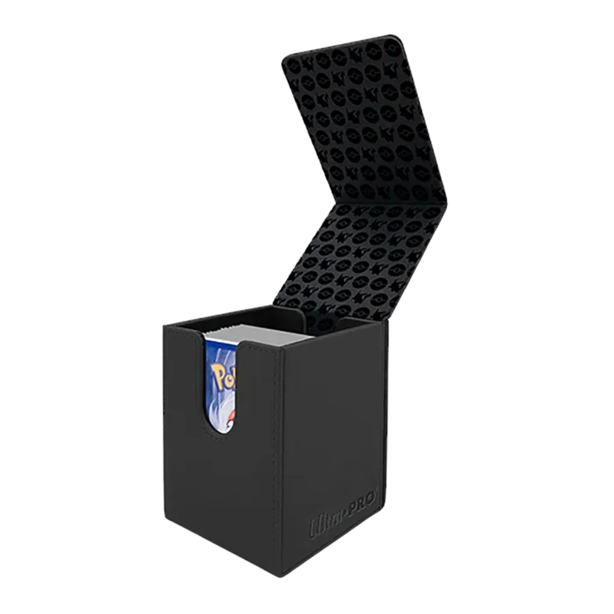 Pokémon : Deck BOX Pikachu Preto- Alcove Click (Importado) - Bravo