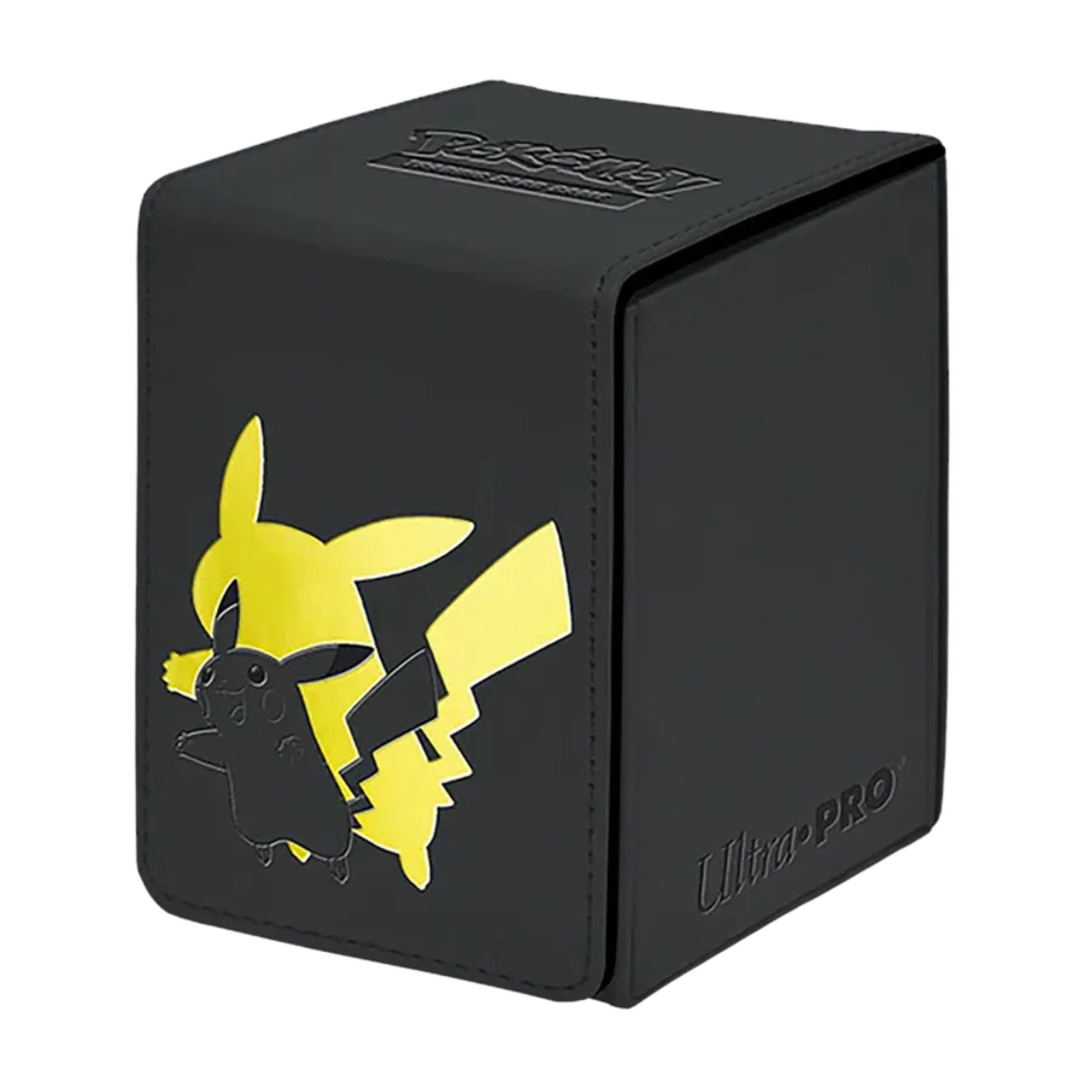 Pokémon : Deck BOX Pikachu Preto- Alcove Click (Importado)