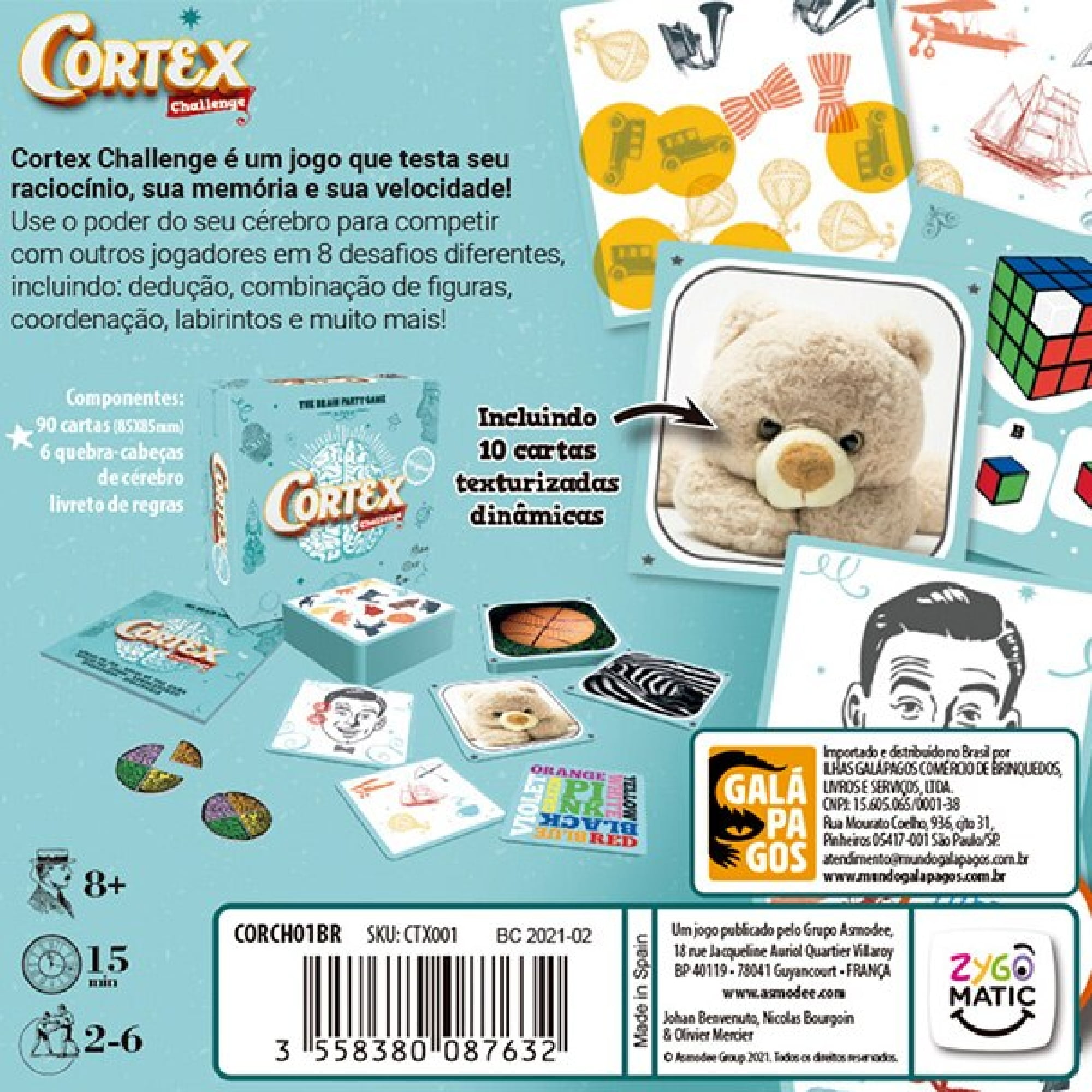 Cortex jogo de tabuleiro