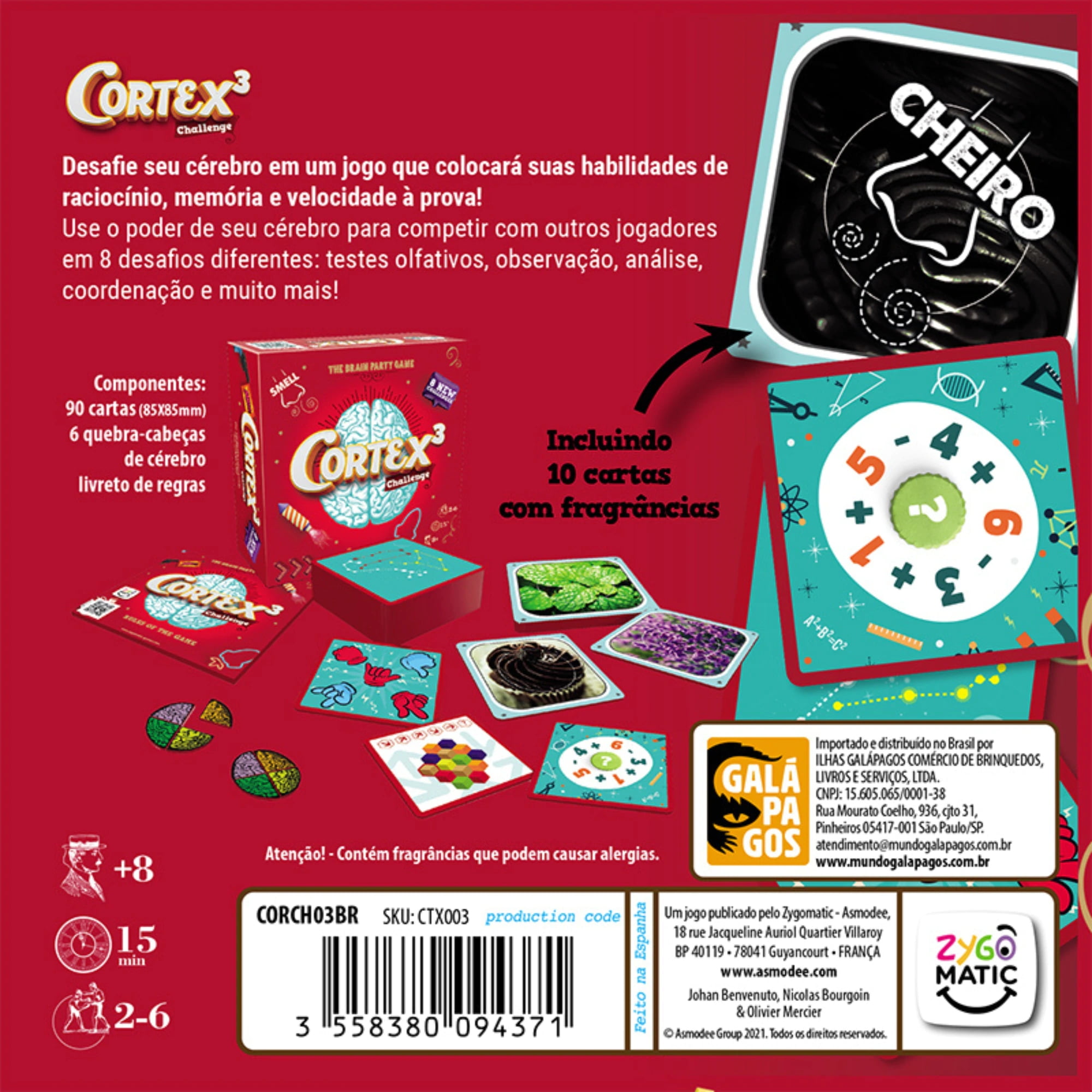 Cortex 3 Jogo de Tabuleiro