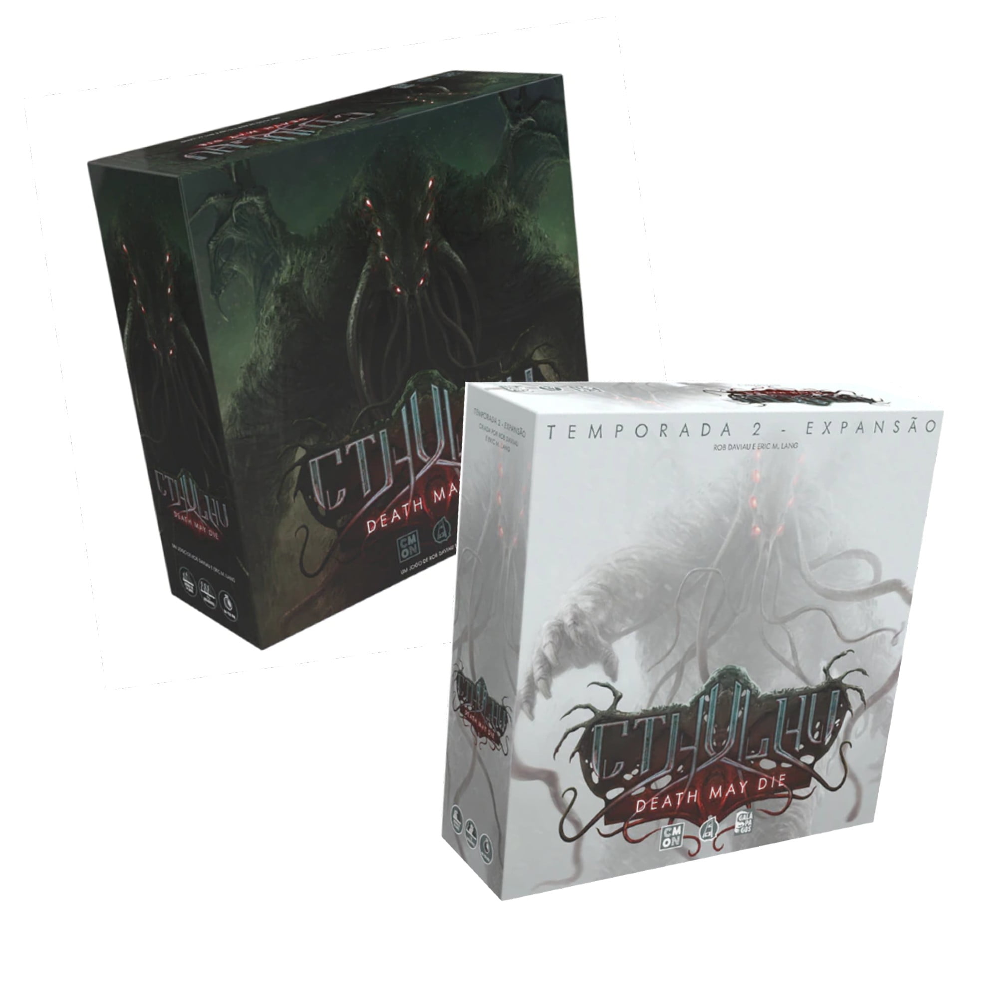 Cthulhu: Death May Die + Expansão Temporada 2 (Sleeves Grátis)