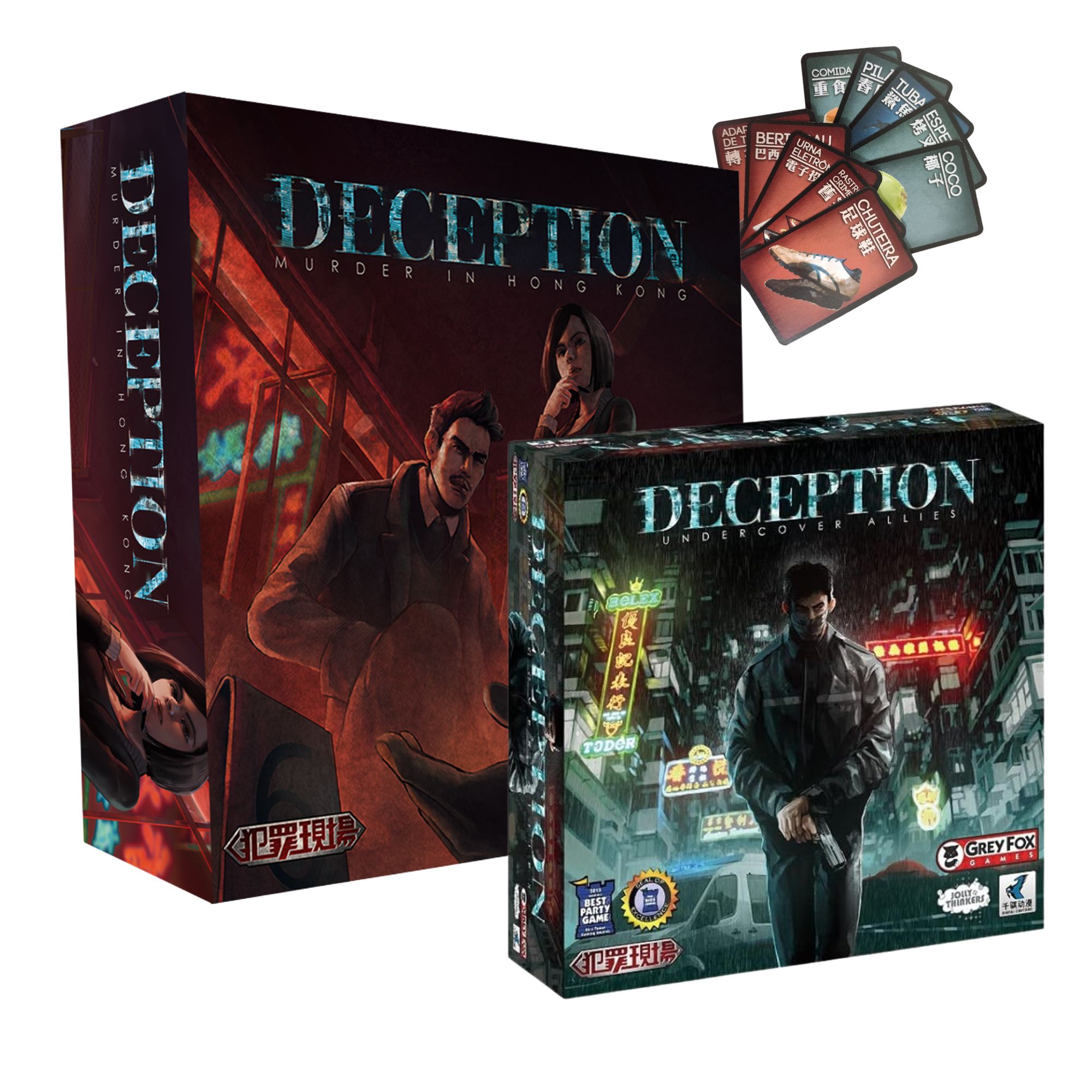 deception jogo de tabuleiro