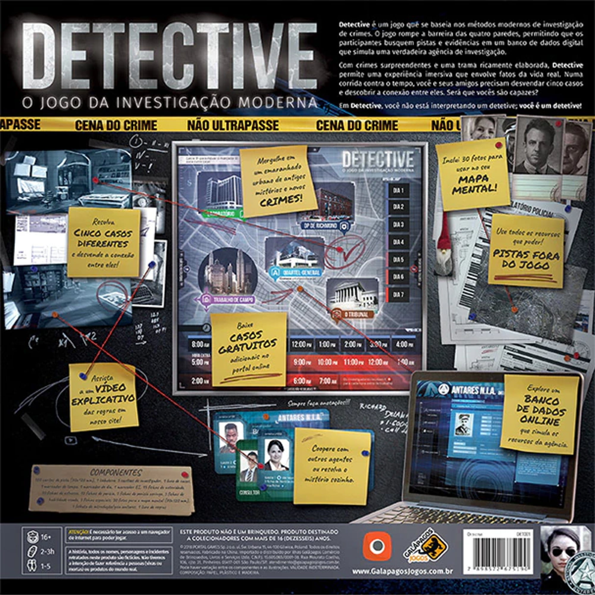 detective jogo de tabuleiro