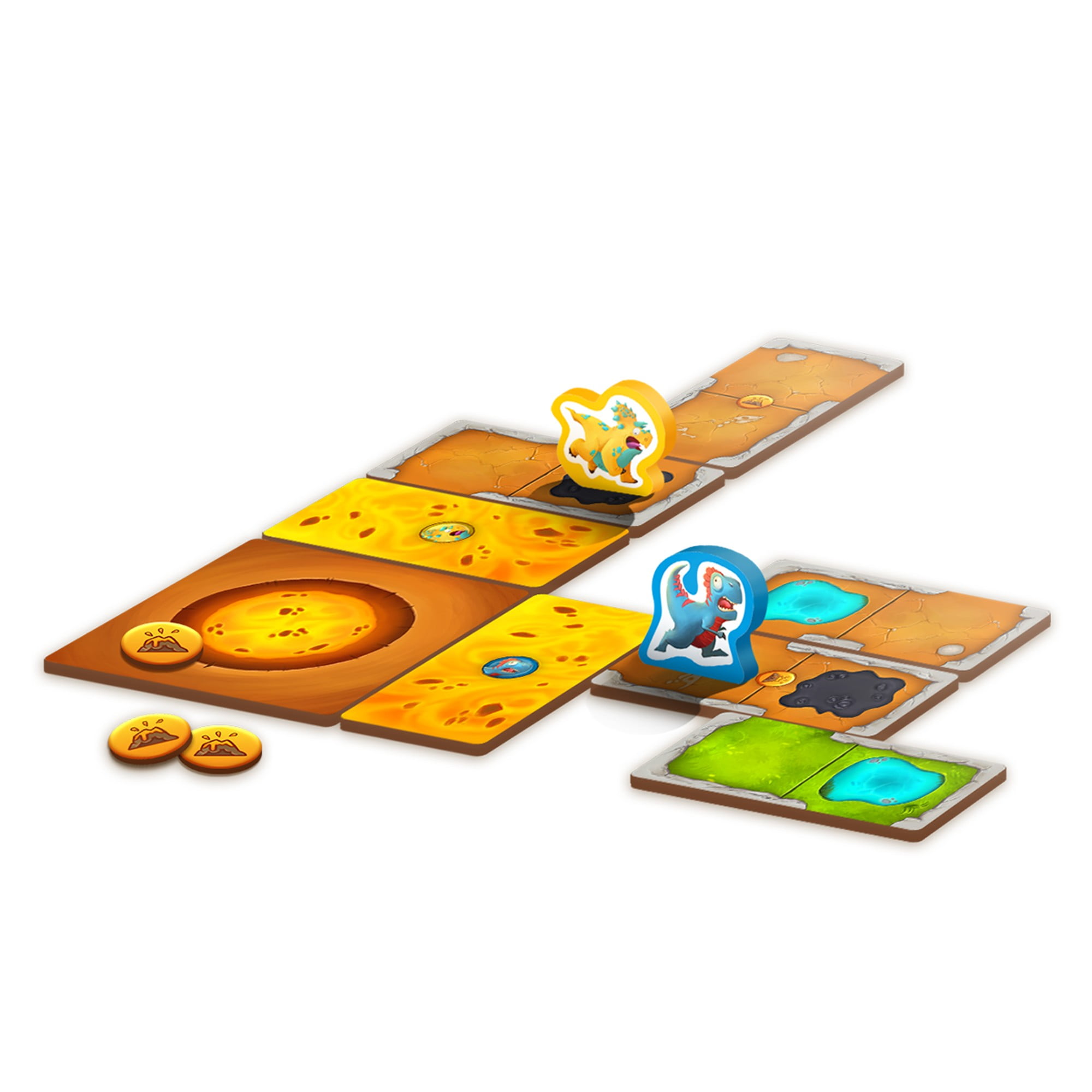 Educa borras Jogo De Tabuleiro Interativo Dino Danger Colorido