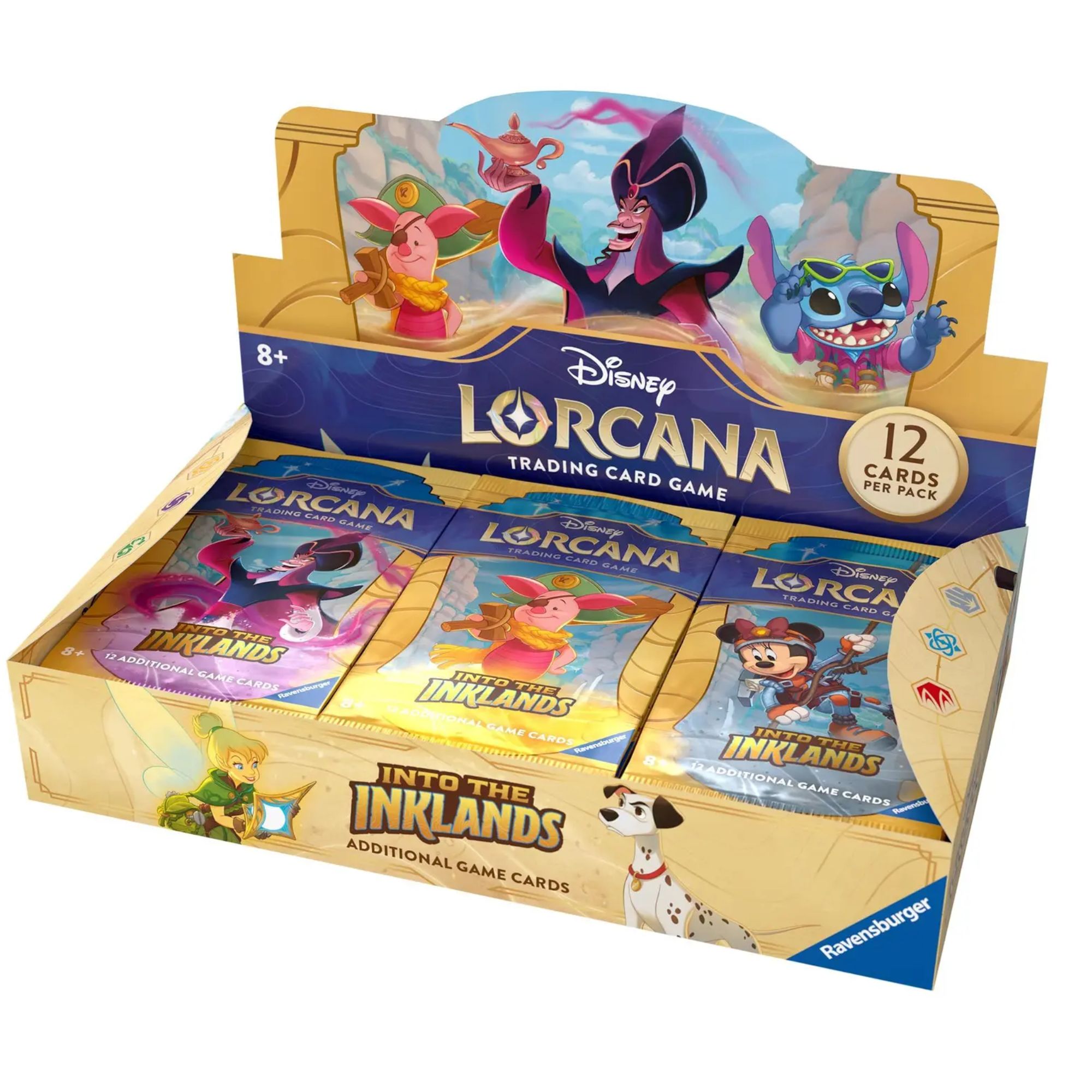 Disney Lorcana: Into the Inklands- Booster Pack 24 unidades (Inglês)