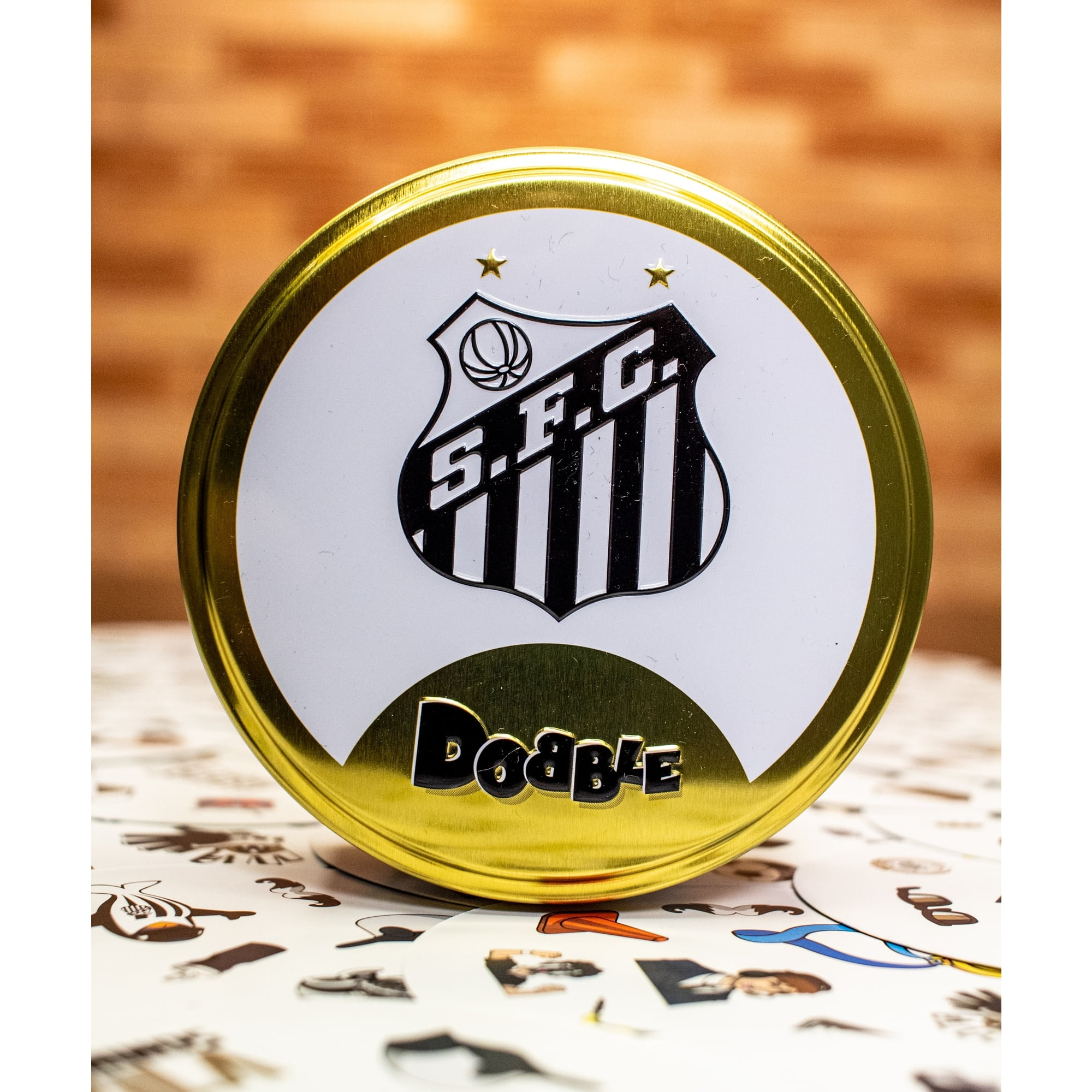 Jogo de Cartas - Dobble Futebol - Palmeiras - 2 a 8 Jogadores - Galápagos