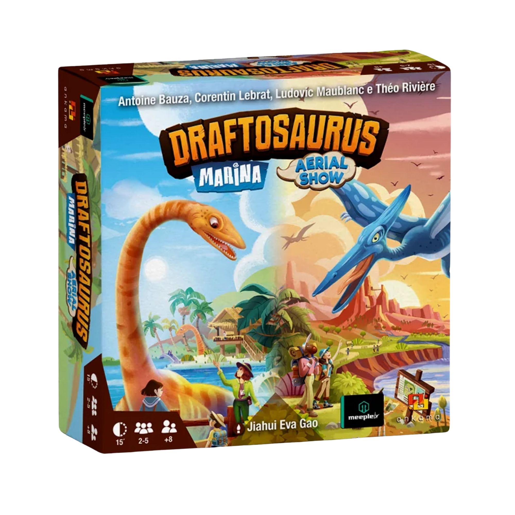 Expansão Draftosaurus : 2 em 1 Marina e Show Aéreo