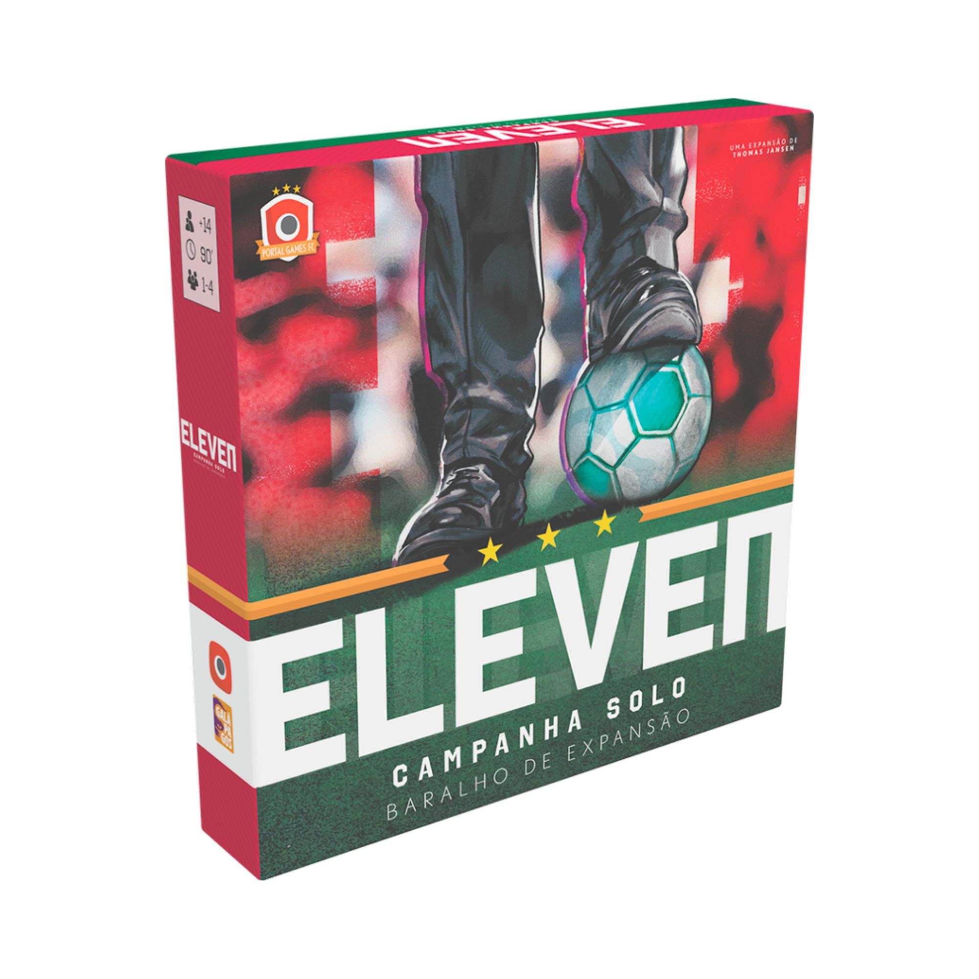 Eleven: Um Jogo de Gerenciamento de Futebol - Campanha Solo (Expansão) Jogos  de Tabuleiro