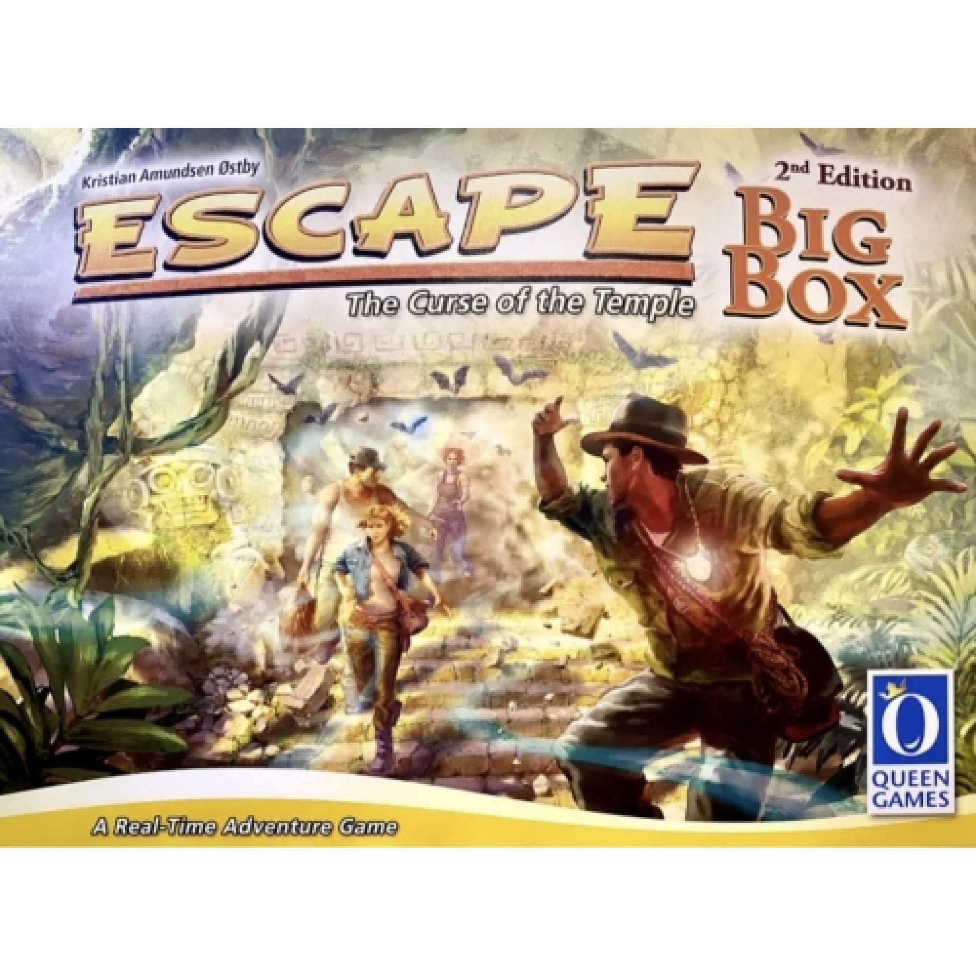 Vem Pra Mesa Jogos - Escape: The Curse of the Temple - Big Box é um jogo  cooperativo em que os jogadores - no papel de exploradores - devem escapar  (sim!) de