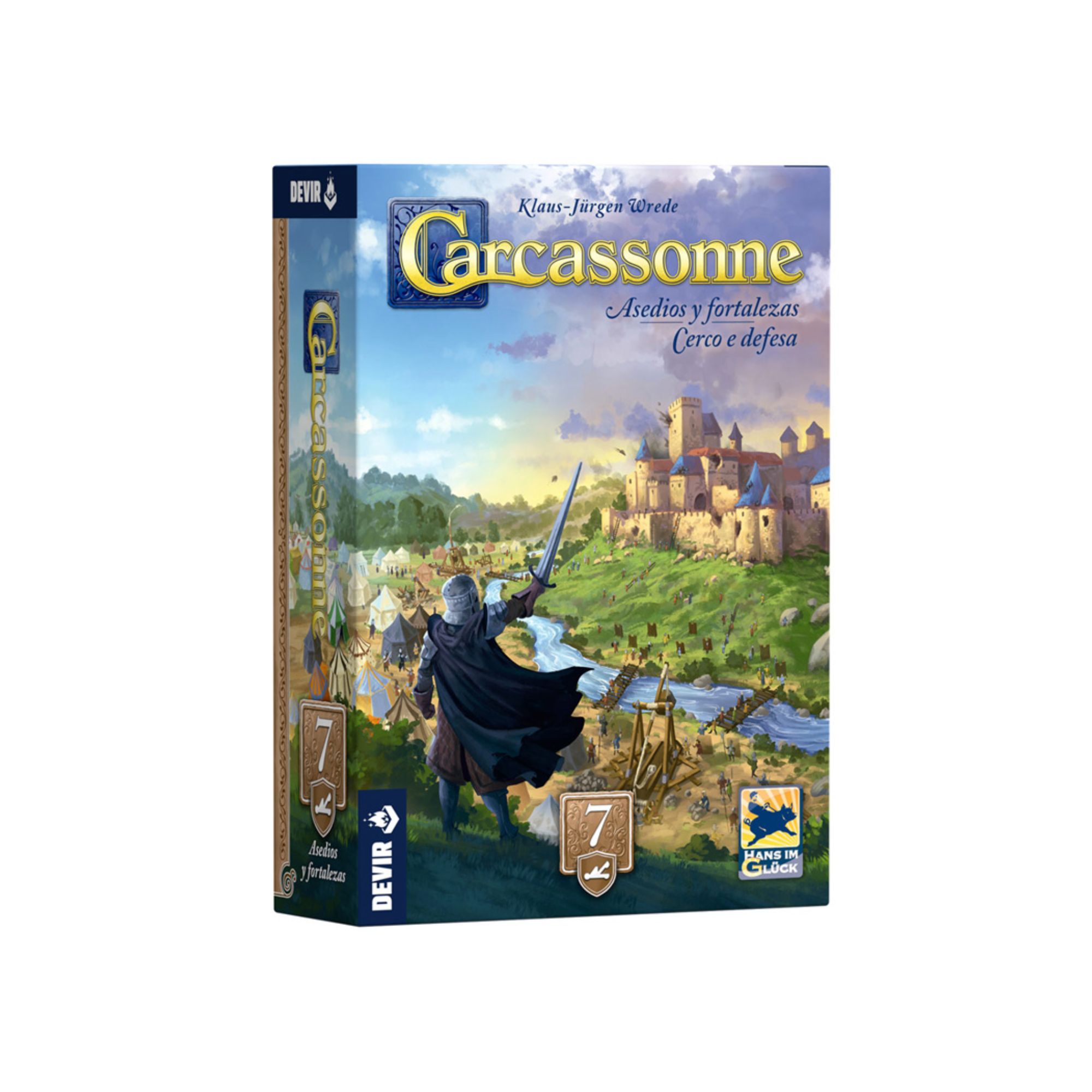 Expansão Carcassonne : Cerco e Defesa - Nova Edição (Exp-7)