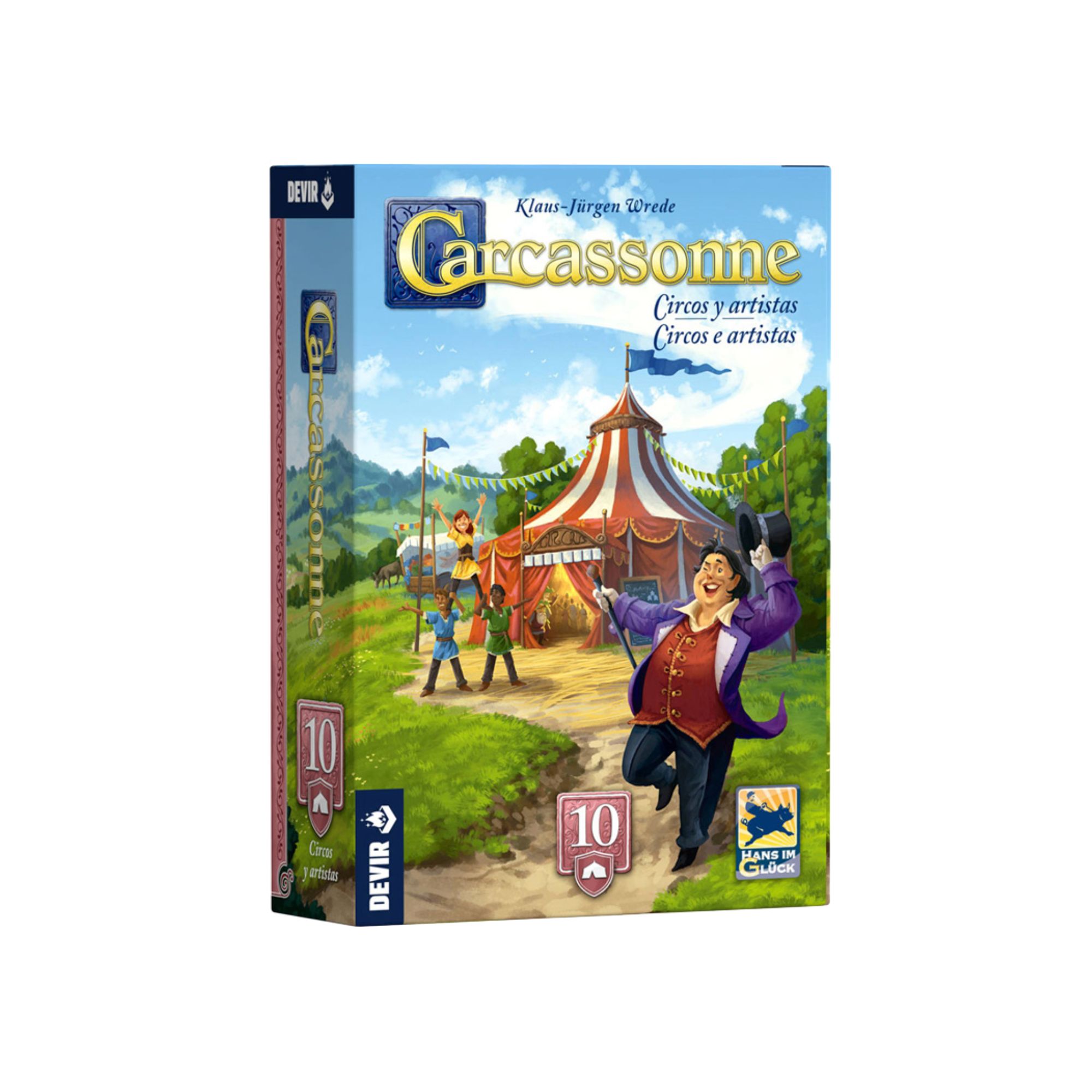Expansão Carcassonne : Circos e Artistas (Nova Edição) Exp-10