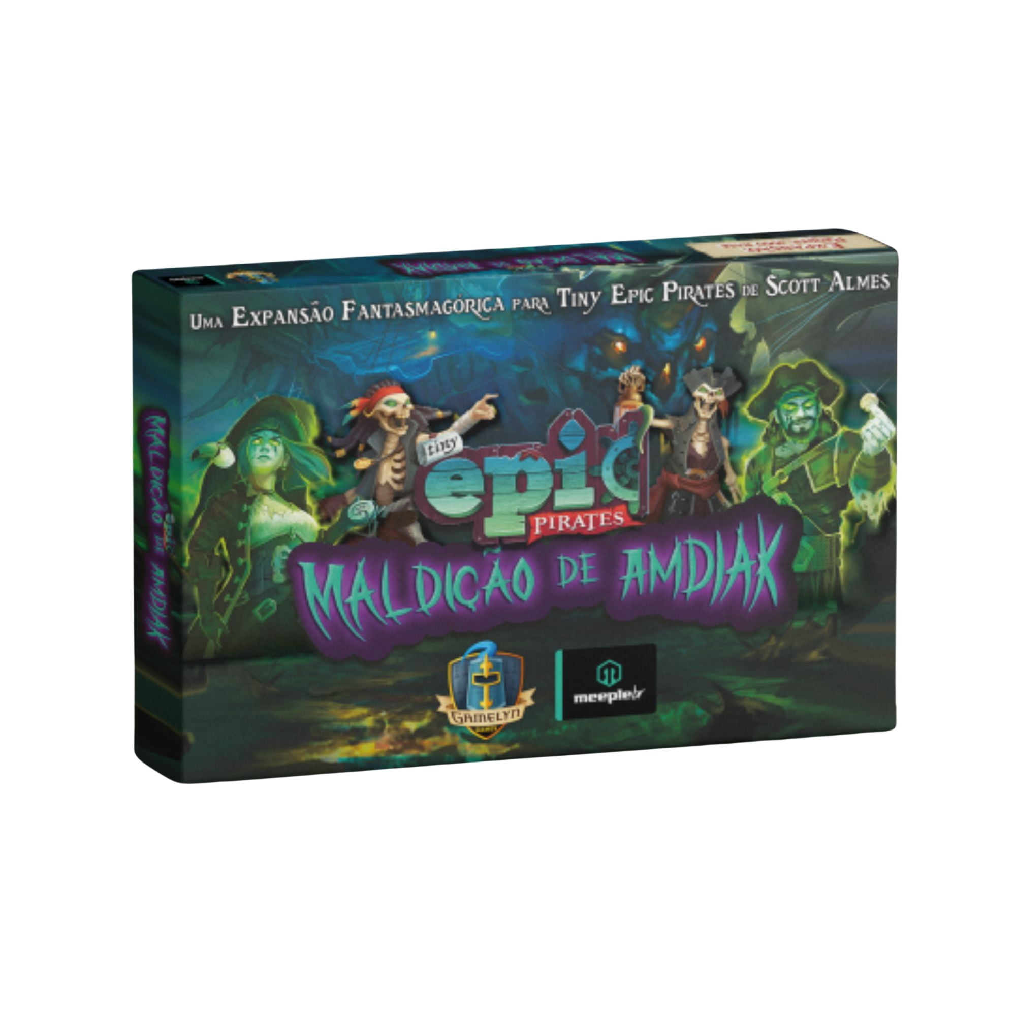 Expansão Tiny Epic Piratas - Maldição de Amdiak