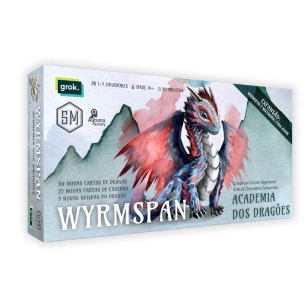 Expansão Wyrmspan : Academia dos Dragões  (Pre-venda)