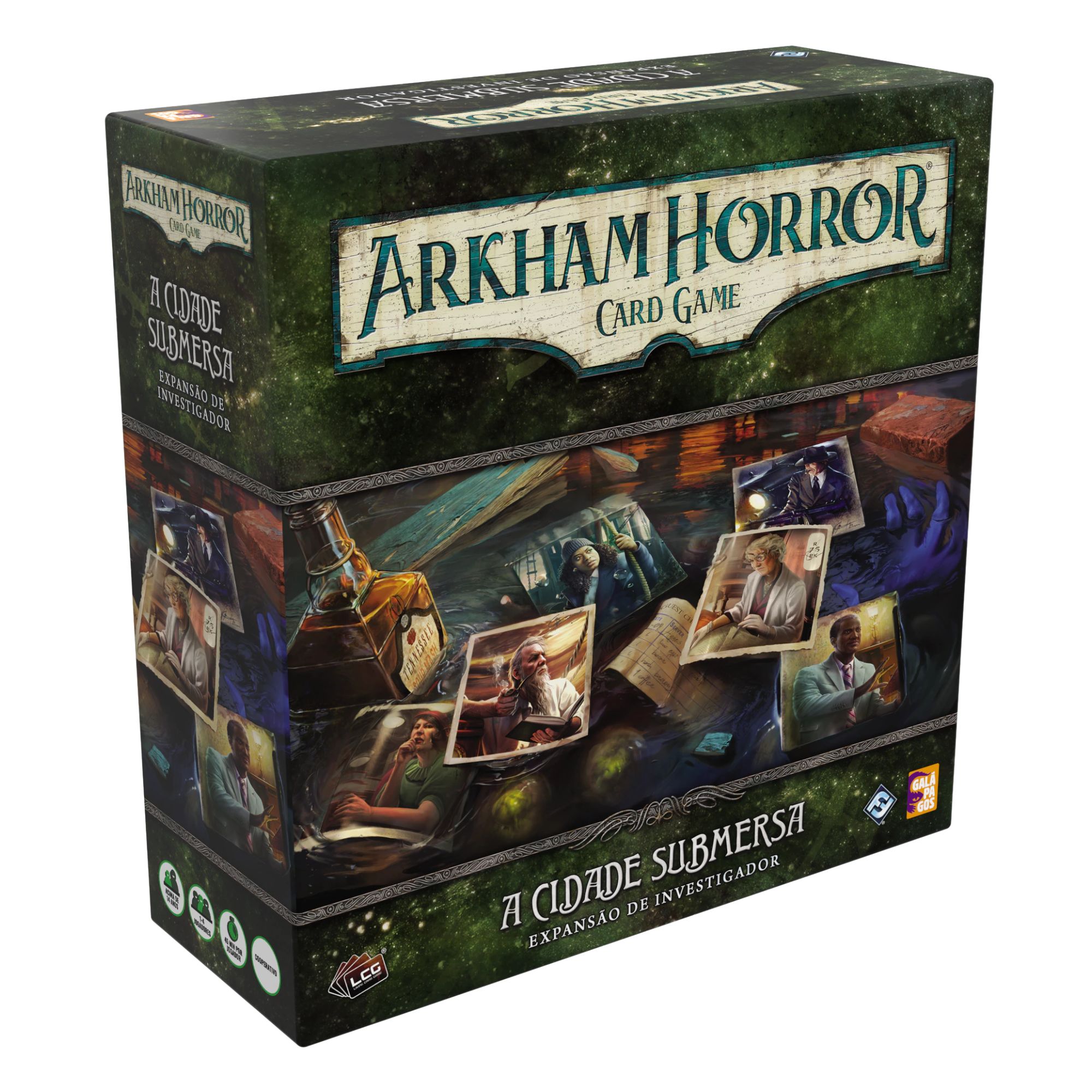 Arkham Horror : Card Game - A Cidade Submersa (Expansão do Investigador)
