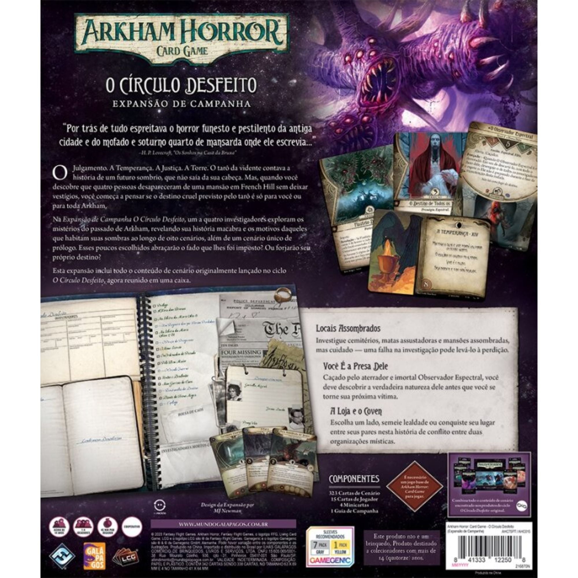 Expansão de Investigador Arkham Horror: Card Game - O Círculo Desfeito