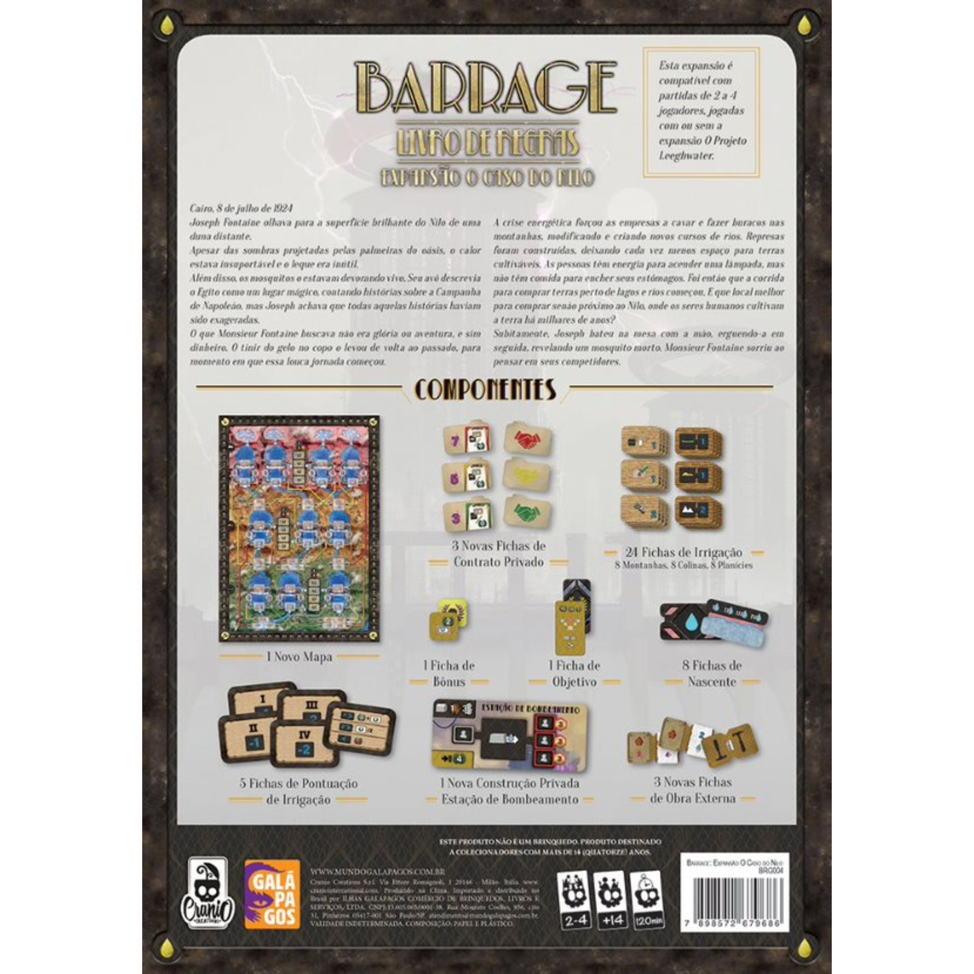 Playmat Barrage - 2 jogadores