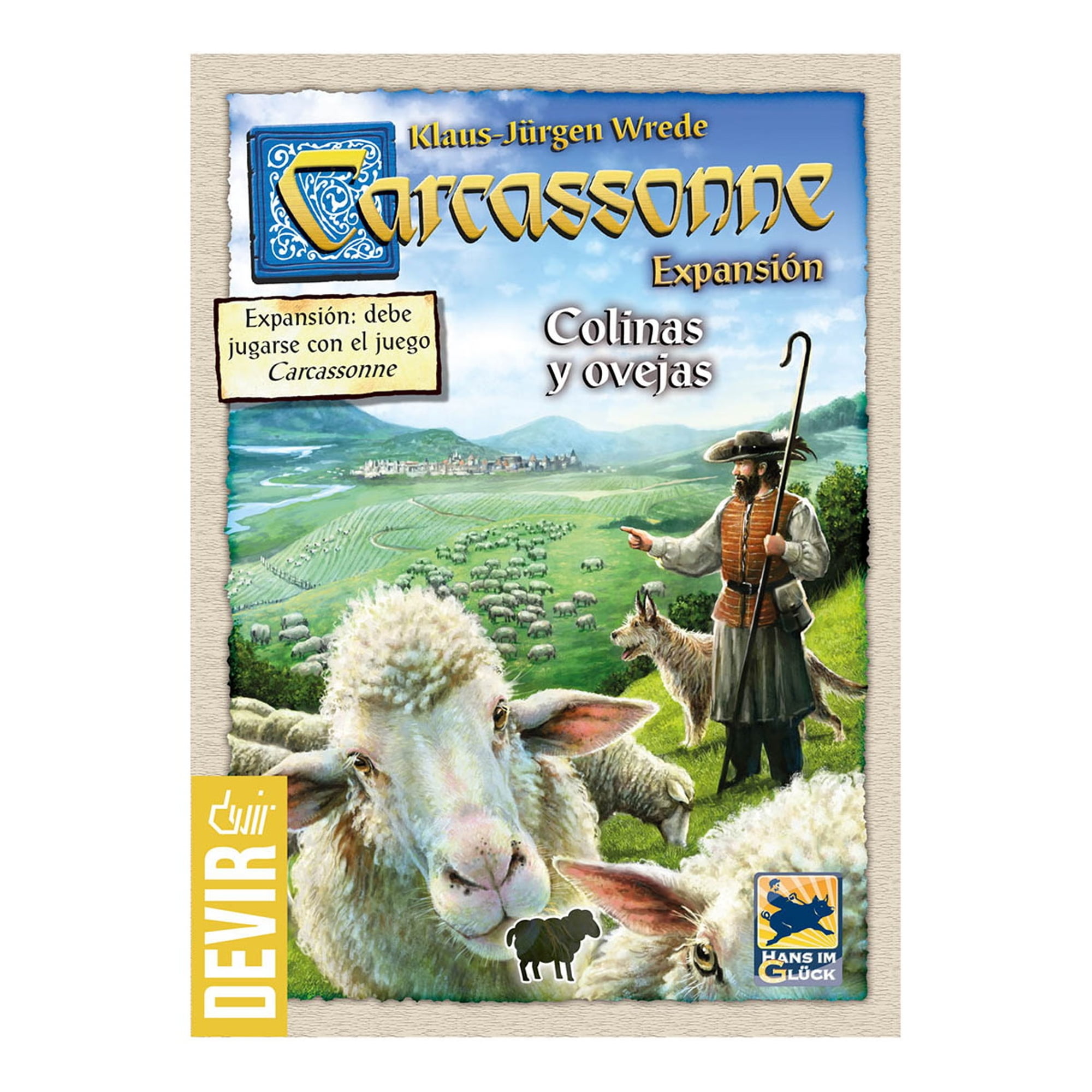 Expansão Carcassonne Colinas e Ovelhas 2° Edição (Pré-venda)