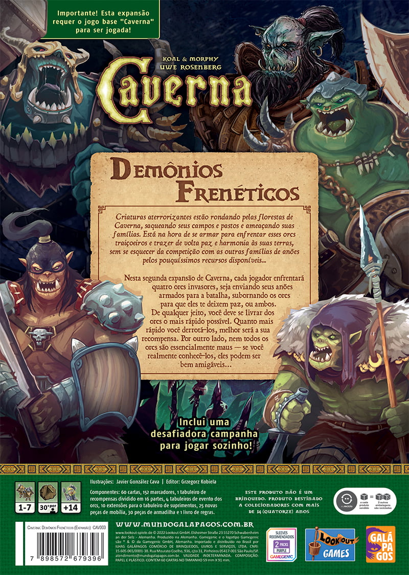 Expansão Caverna: Os Povos Esquecidos