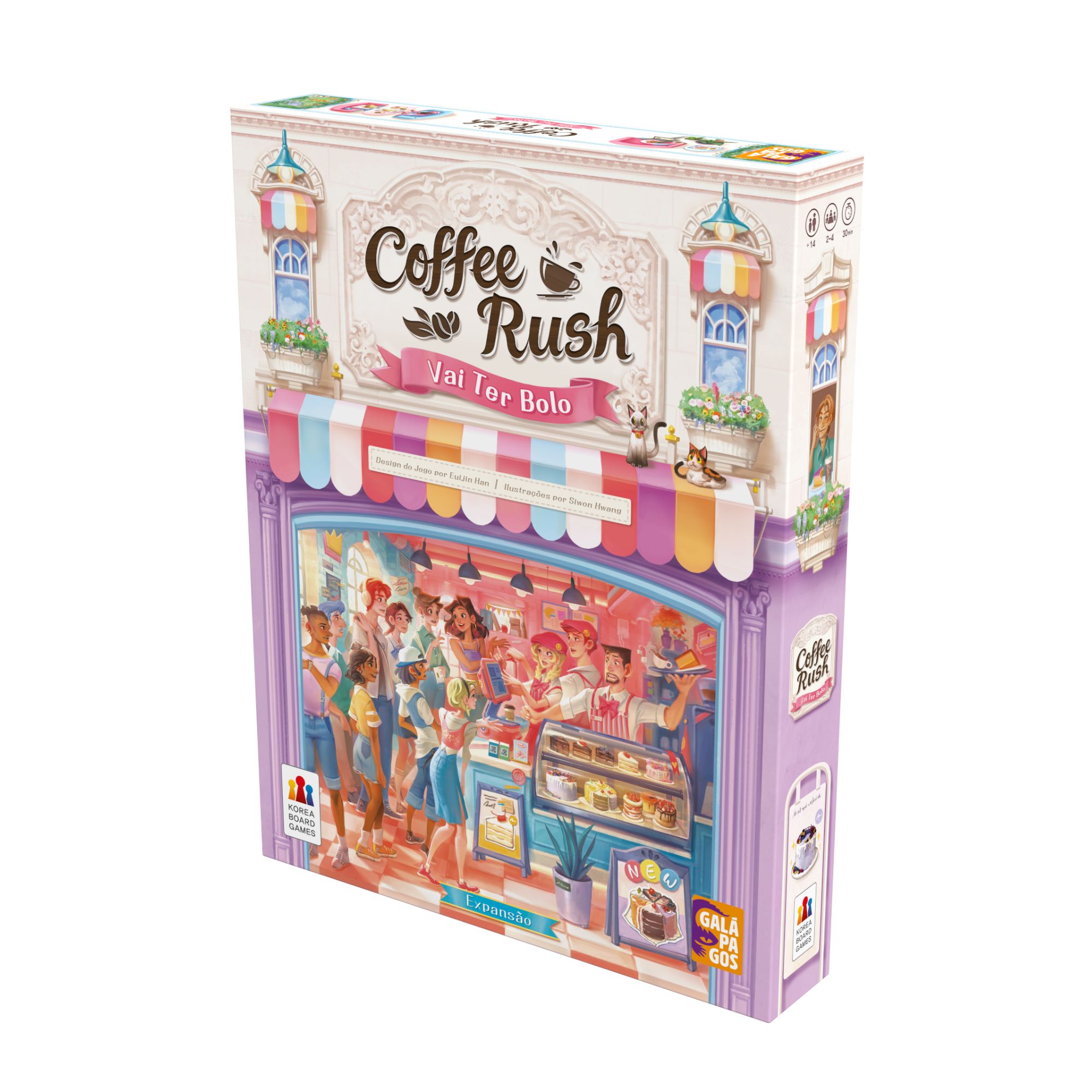 Expansão Coffee Rush : Vai ter Bolo - Bravo Jogos