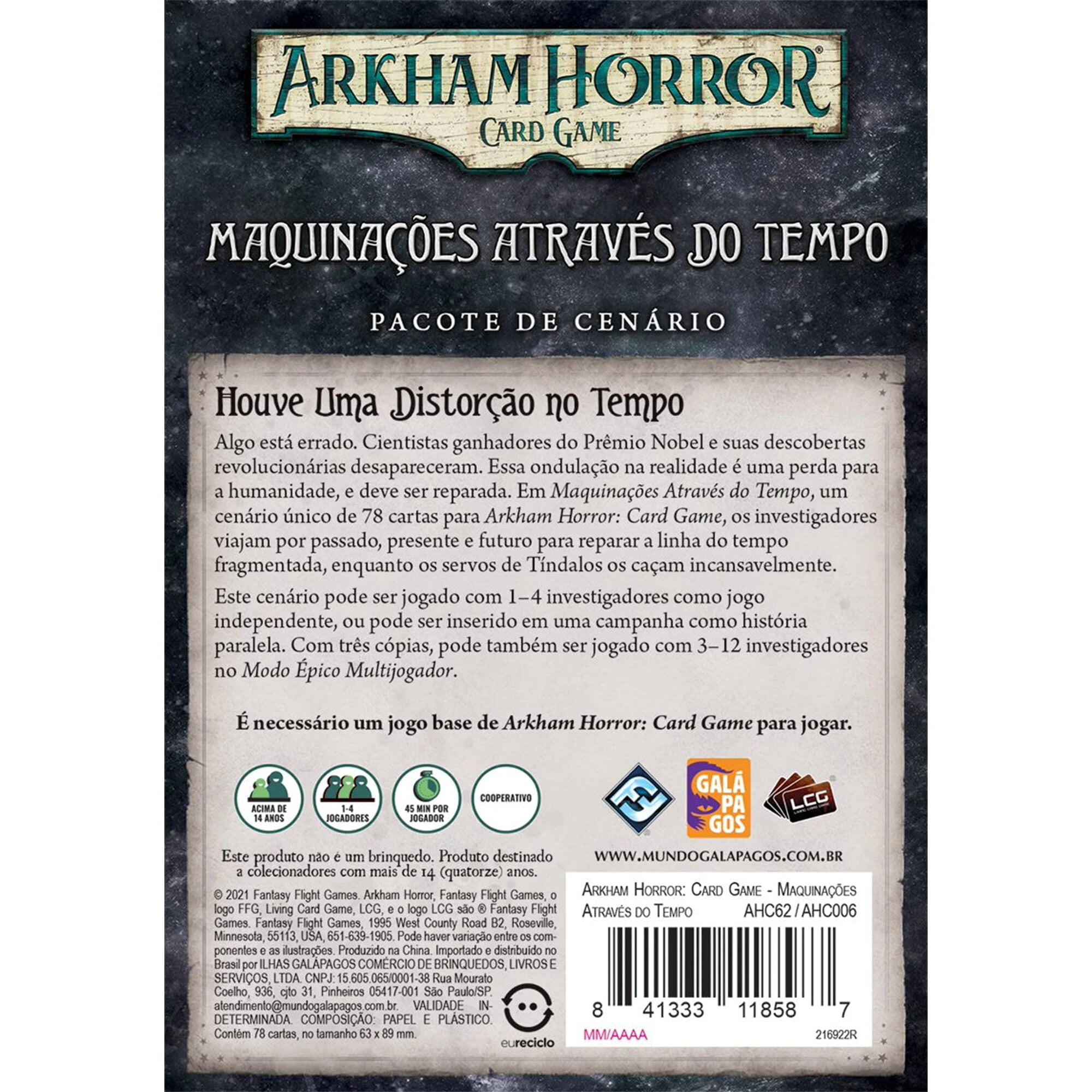 Arkham Horror: Card Game - O Legado Dunwich (Expansão do