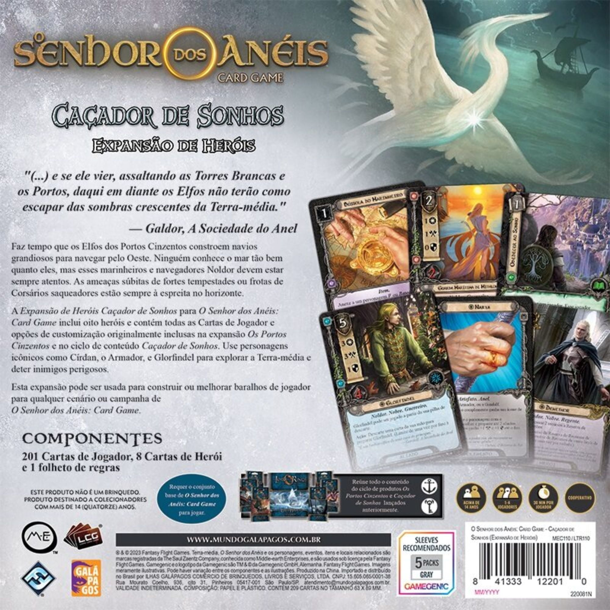 O Senhor dos Anéis: Card Game - Caçador de Sonhos (Expansão de Heróis) -  Playeasy