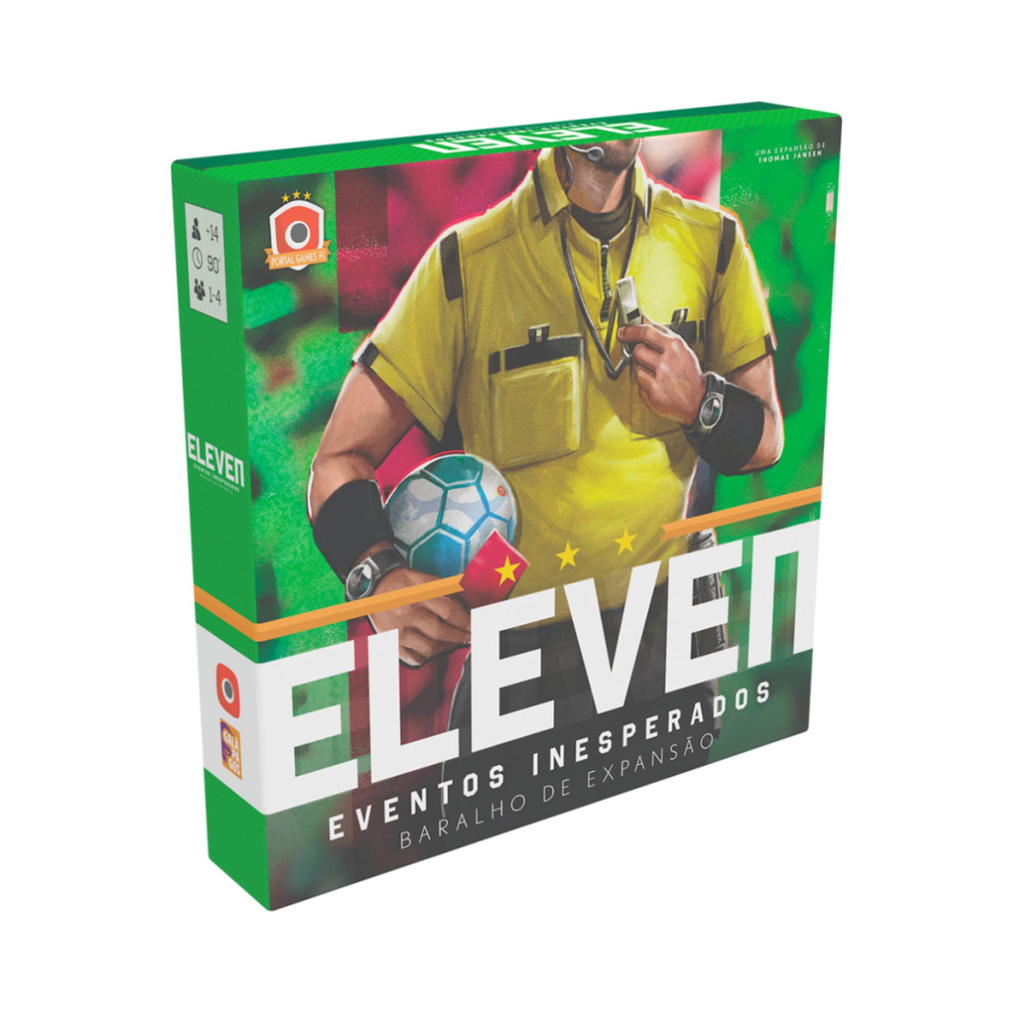 Eventos Inesperados - Expansão Eleven - Caixinha Boardgames