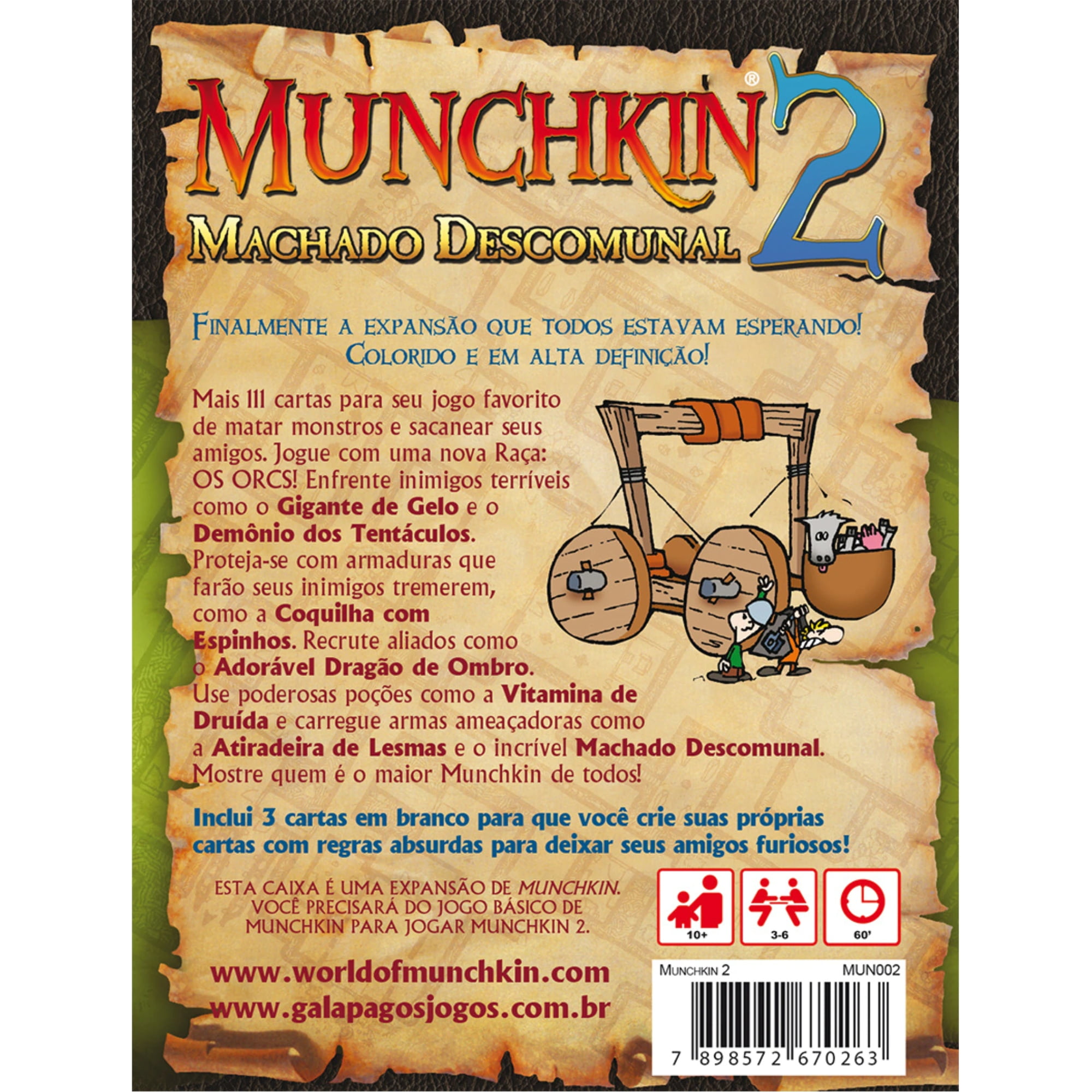 Munchkin 2 Machado Descomunal