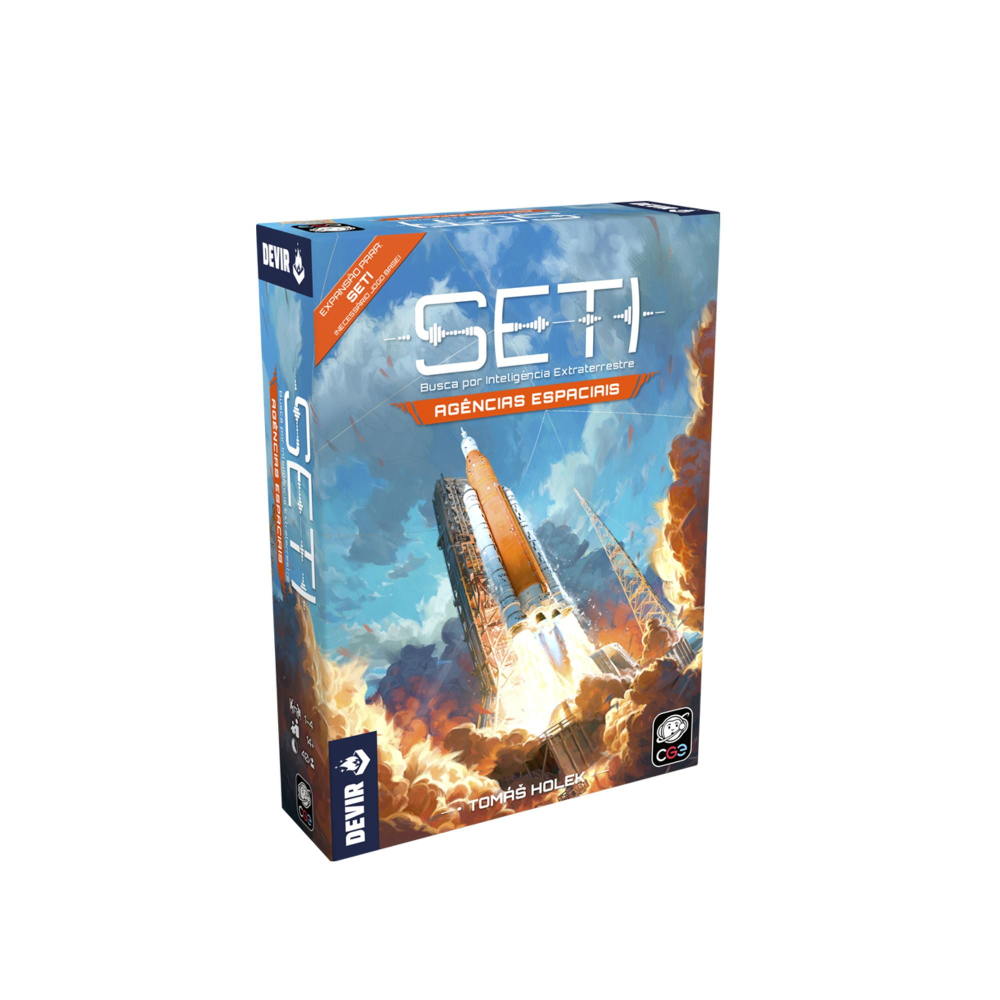 Expansão Seti : Agências Espaciais + 2 Cartas Promocionais na pré-venda