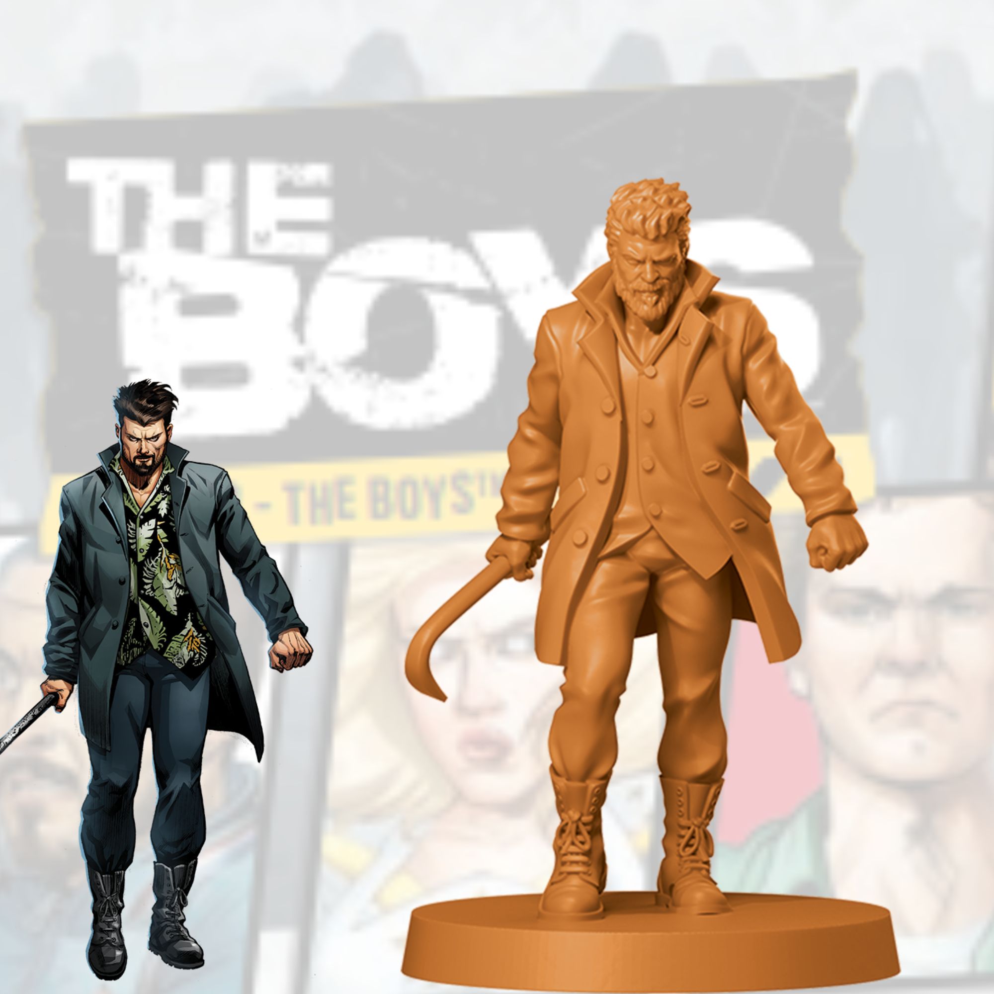 Expansão Zombicide : The Boys Character Pack 2 - Bravo Jogos