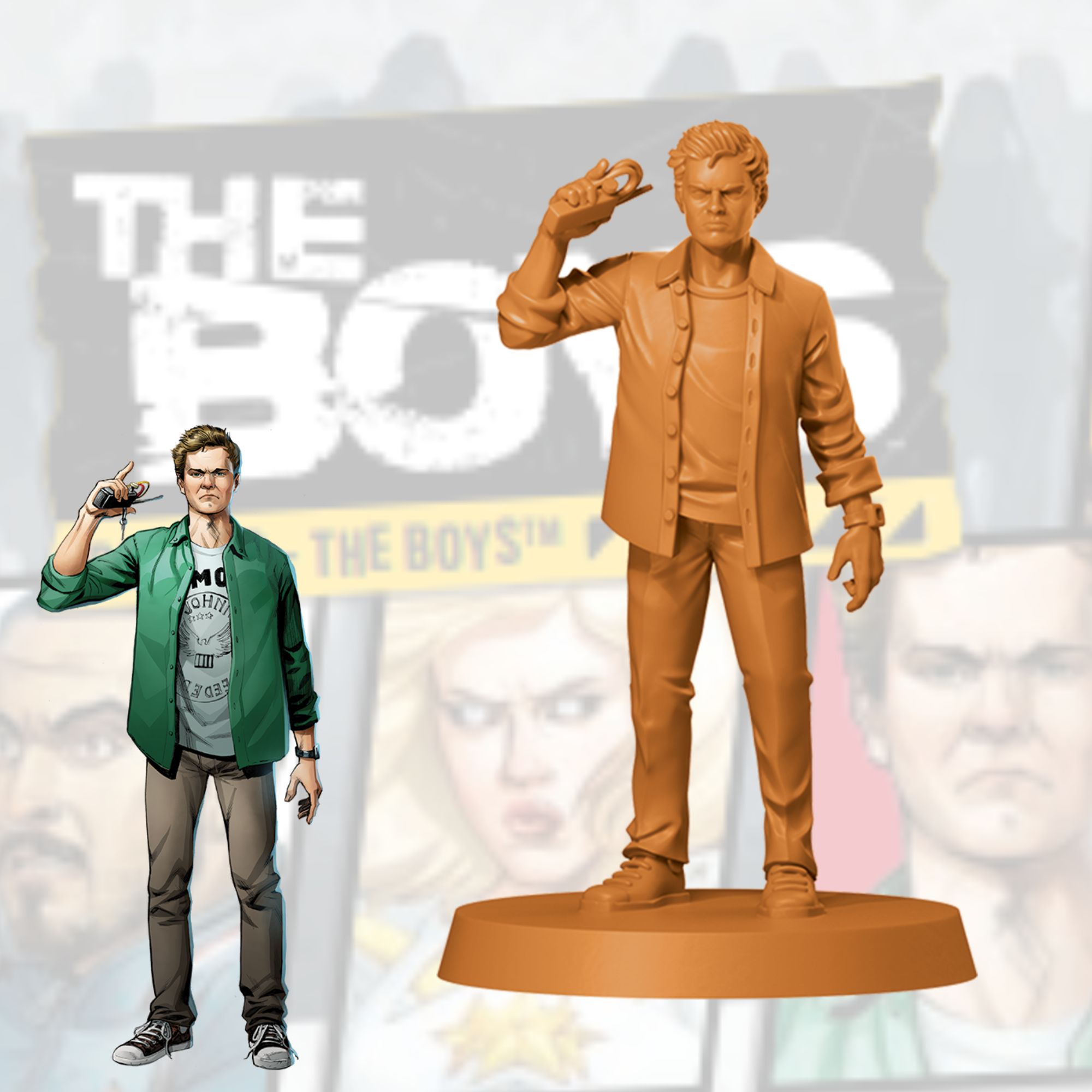 Expansão Zombicide : The Boys Character Pack 2 - Bravo Jogos