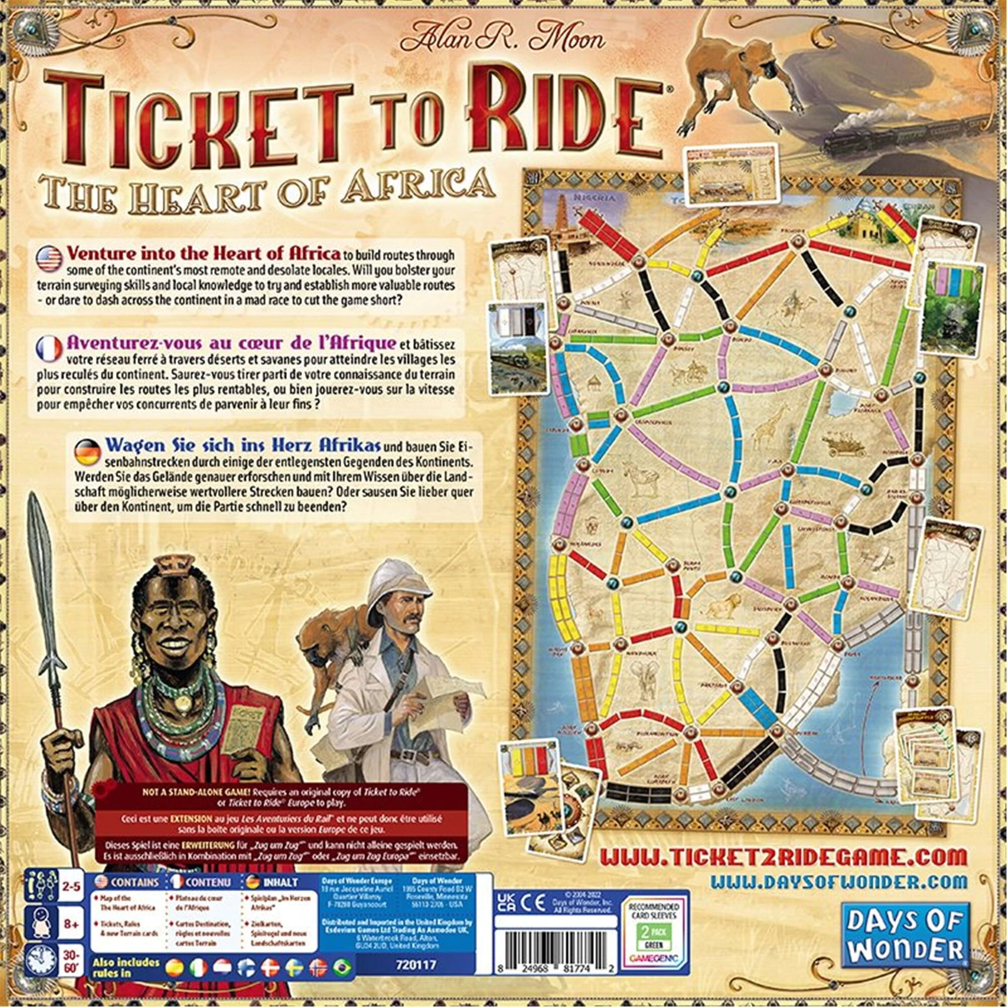 Ticket to Ride Alemanha Jogo de Tabuleiro