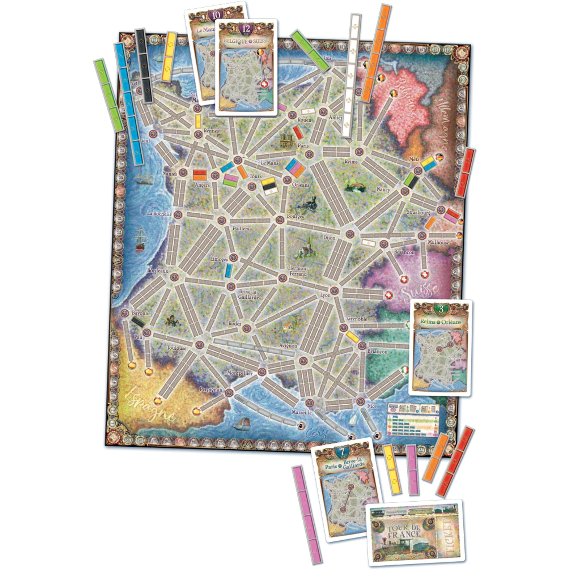 Ticket to Ride: Reino Unido - Expansão Jogo de Tabuleiro