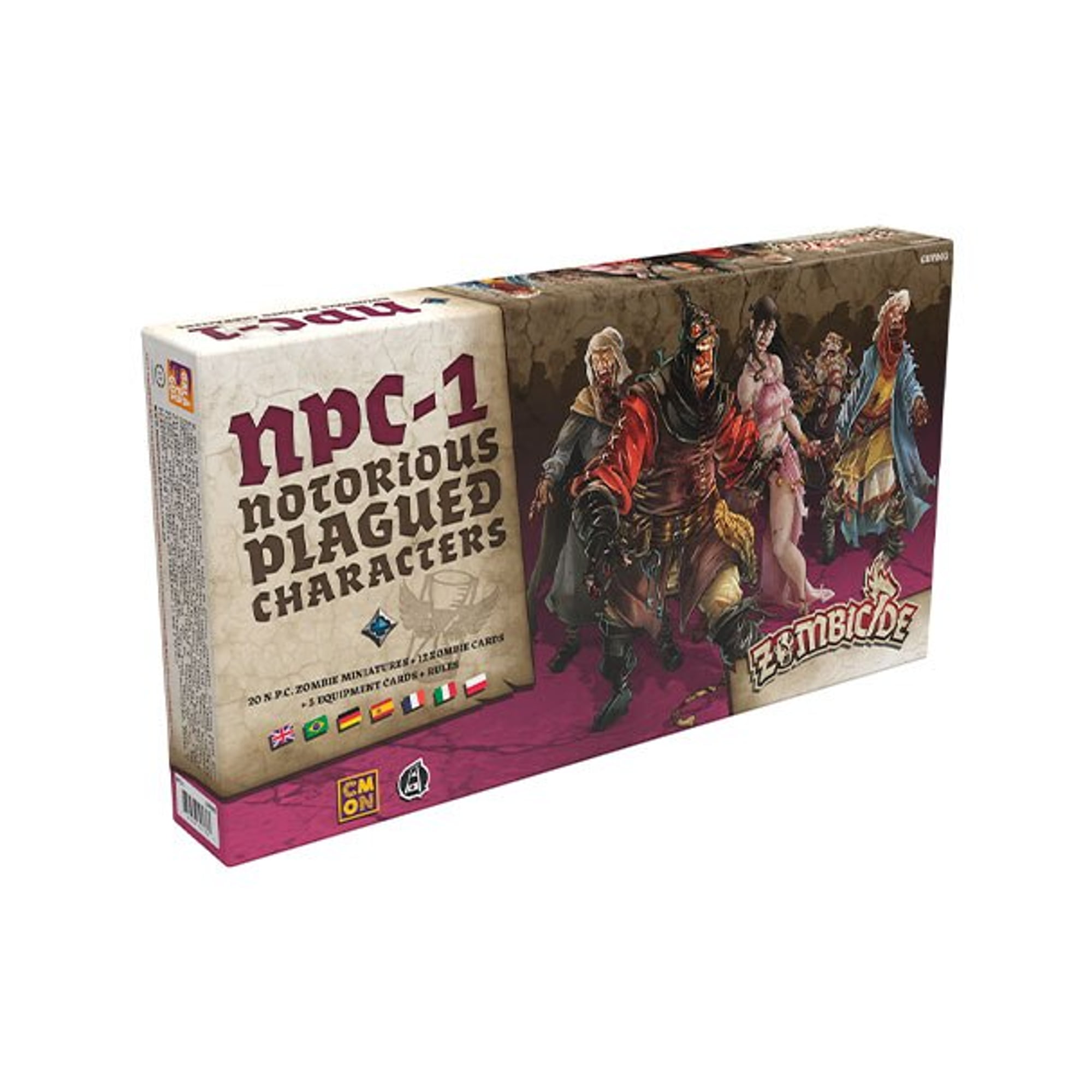 Expansão Zombicide Black Plague: NPC 1