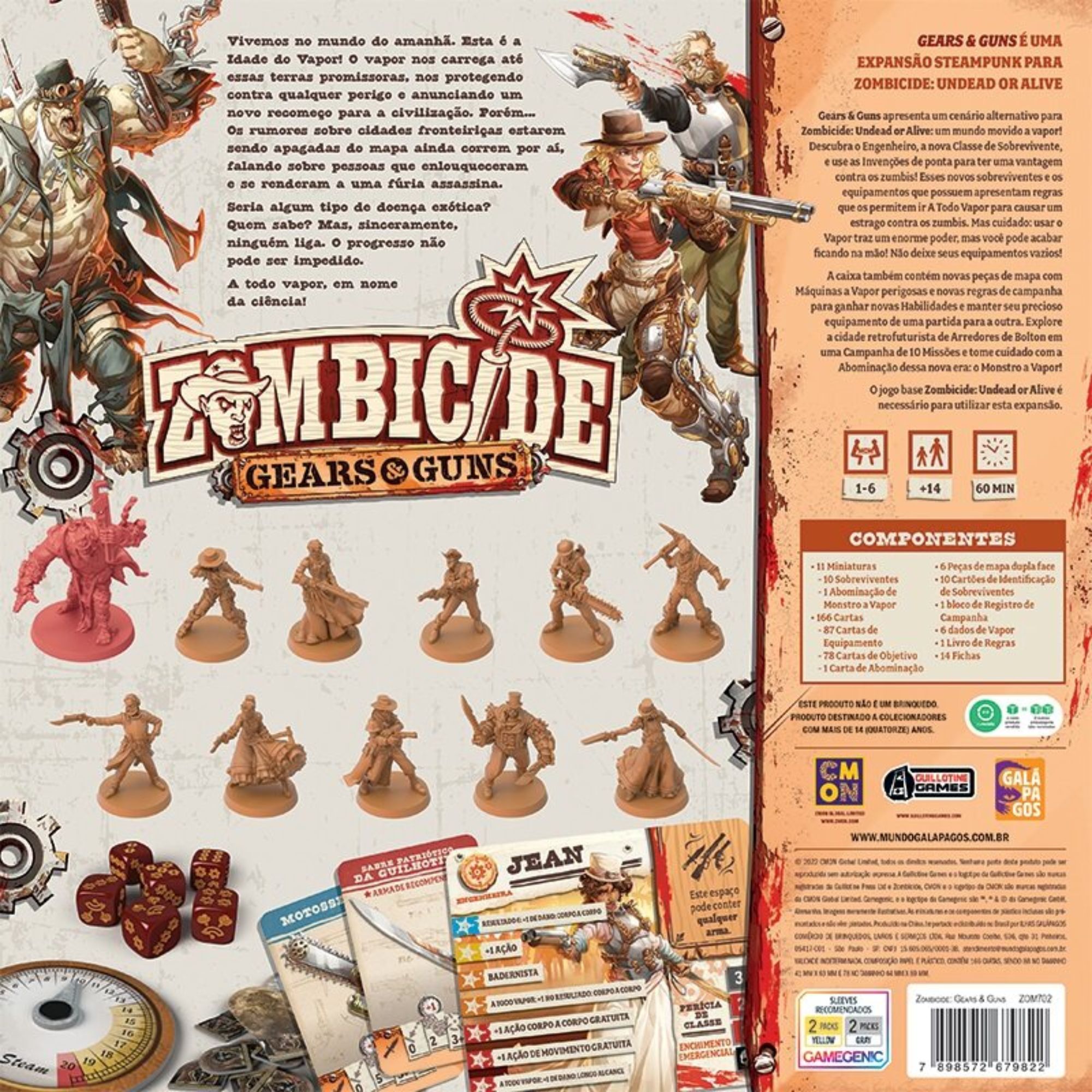 O que Tem na Caixa? Unboxing Zombicide Undead or Alive - Novidades -  Compara Jogos