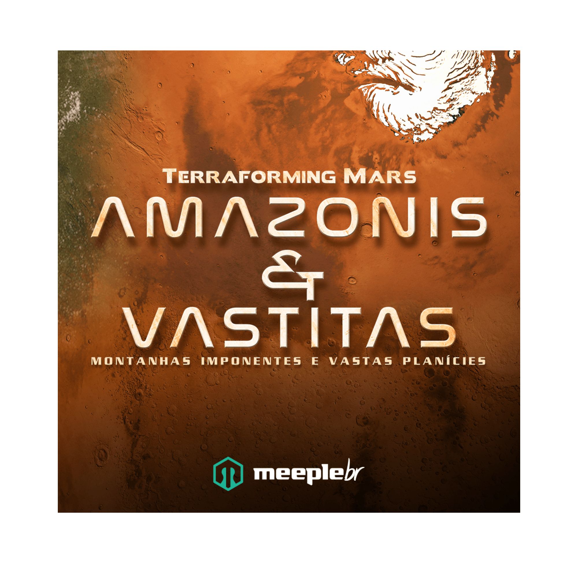 Jogo Terraforming Mars:  Expansão Amazonis & Vastitas