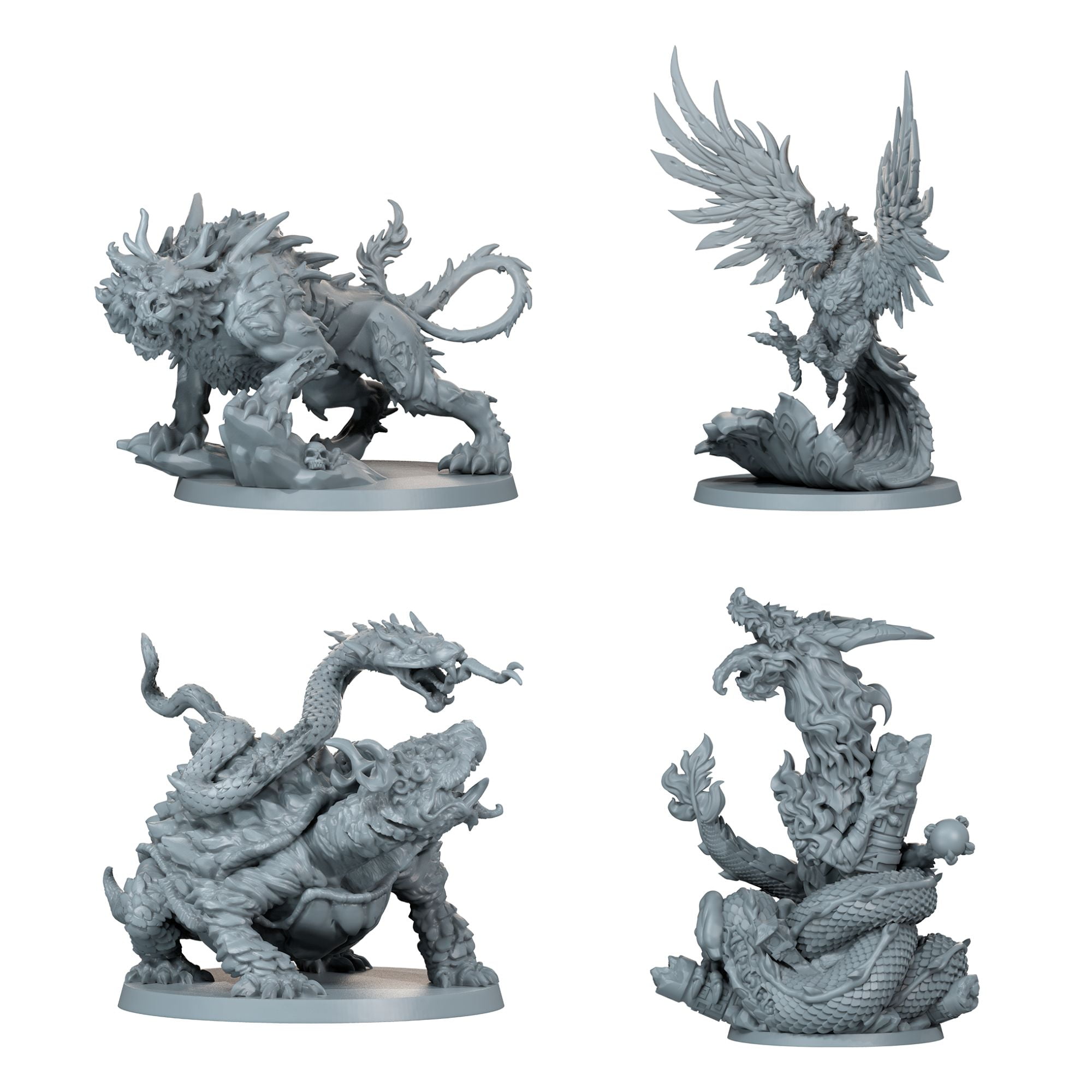Expansão Zombicide : White Death - Divine Beasts - Bravo Jogos