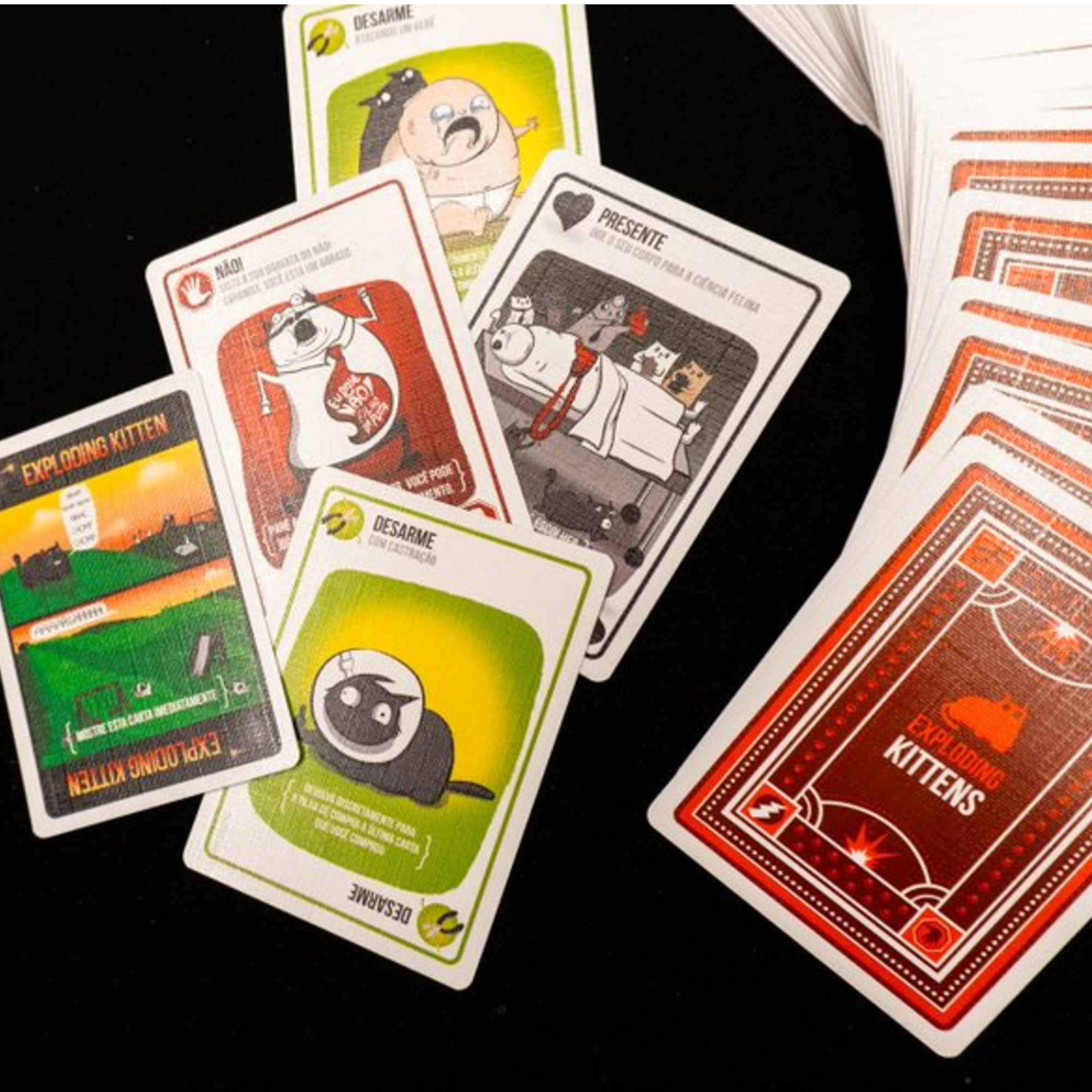 Exploding Kittens, Galápagos Jogos : : Brinquedos e Jogos