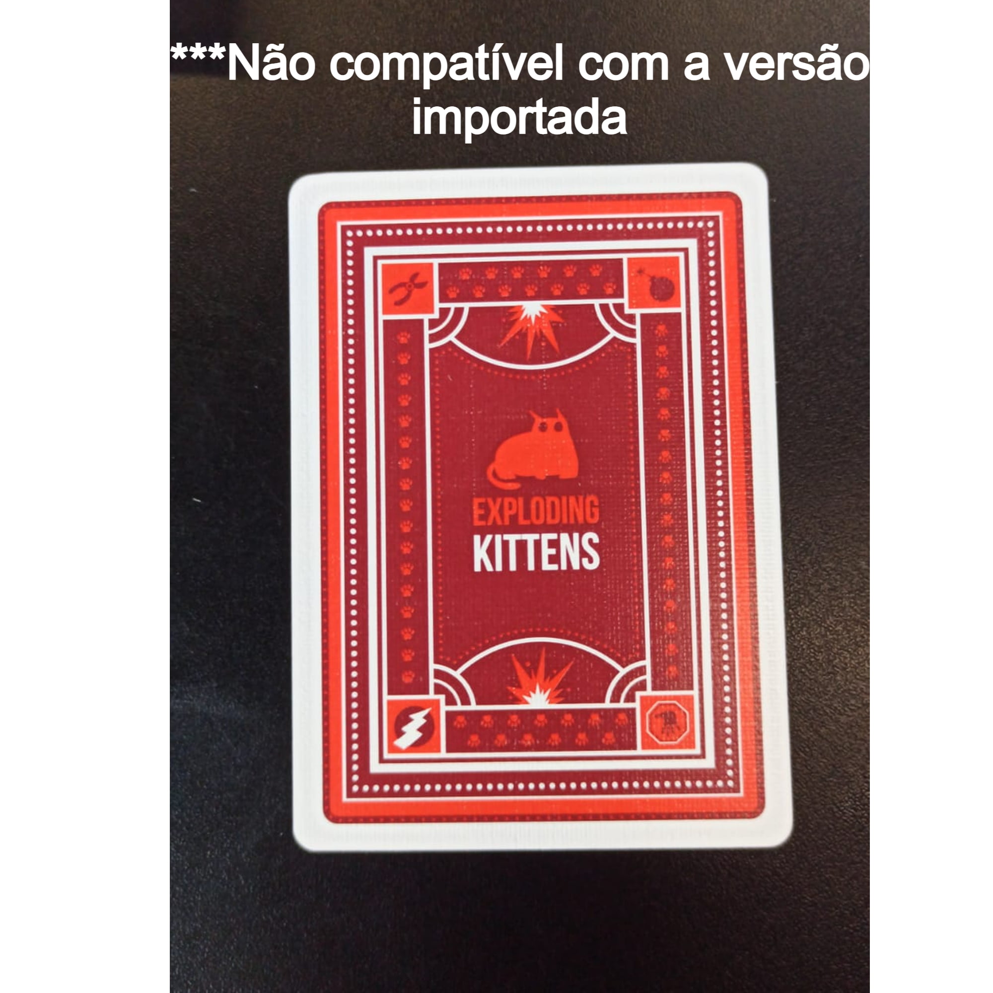 Jogo cartas exploding kittens streaking kittens expansao