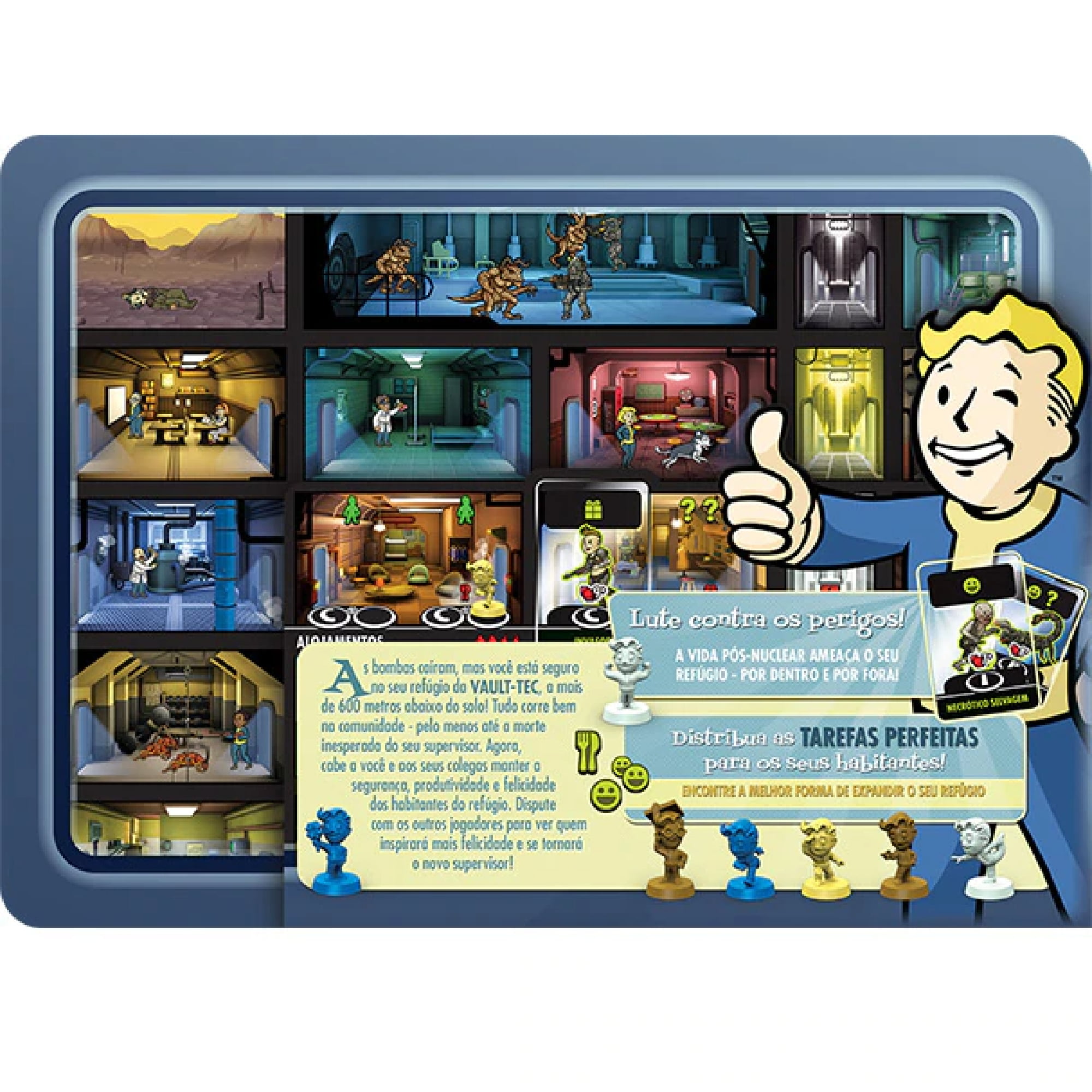 RPG de mesa de Fallout está disponível em pré-venda