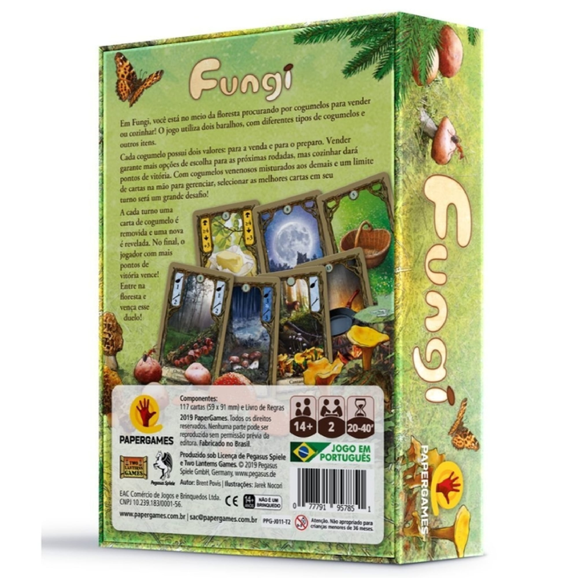 Place Games Fungi Jogo de Cartas PaperGames J011