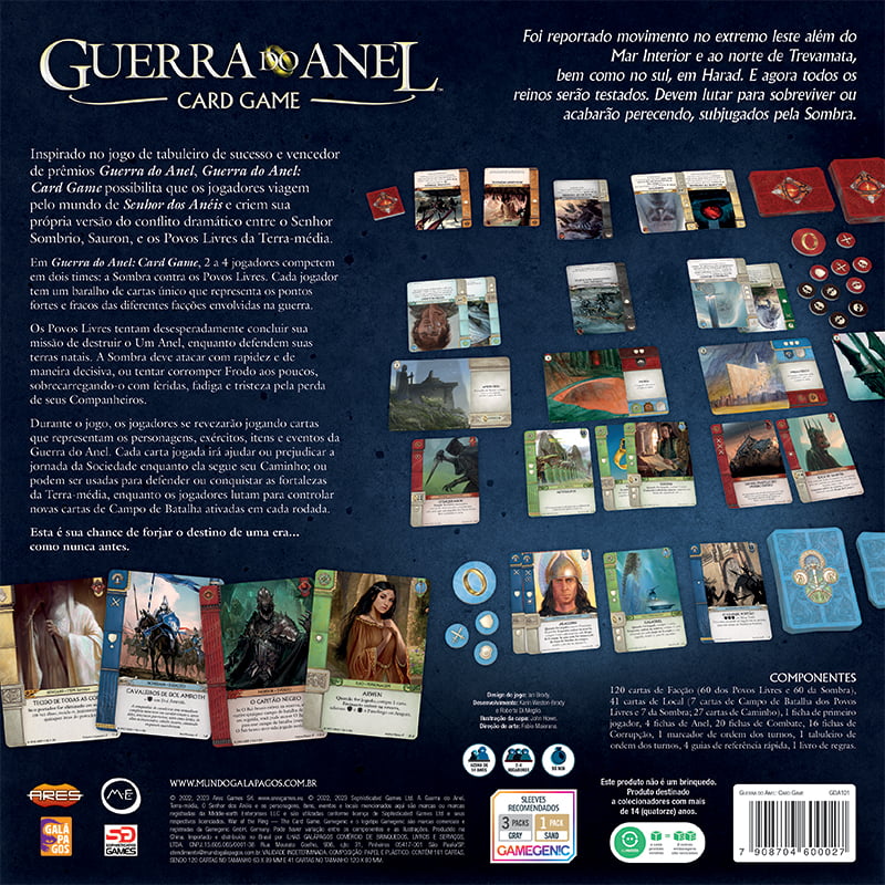 GUERRA DO ANEL, Board Games Jogos de Tabuleiro