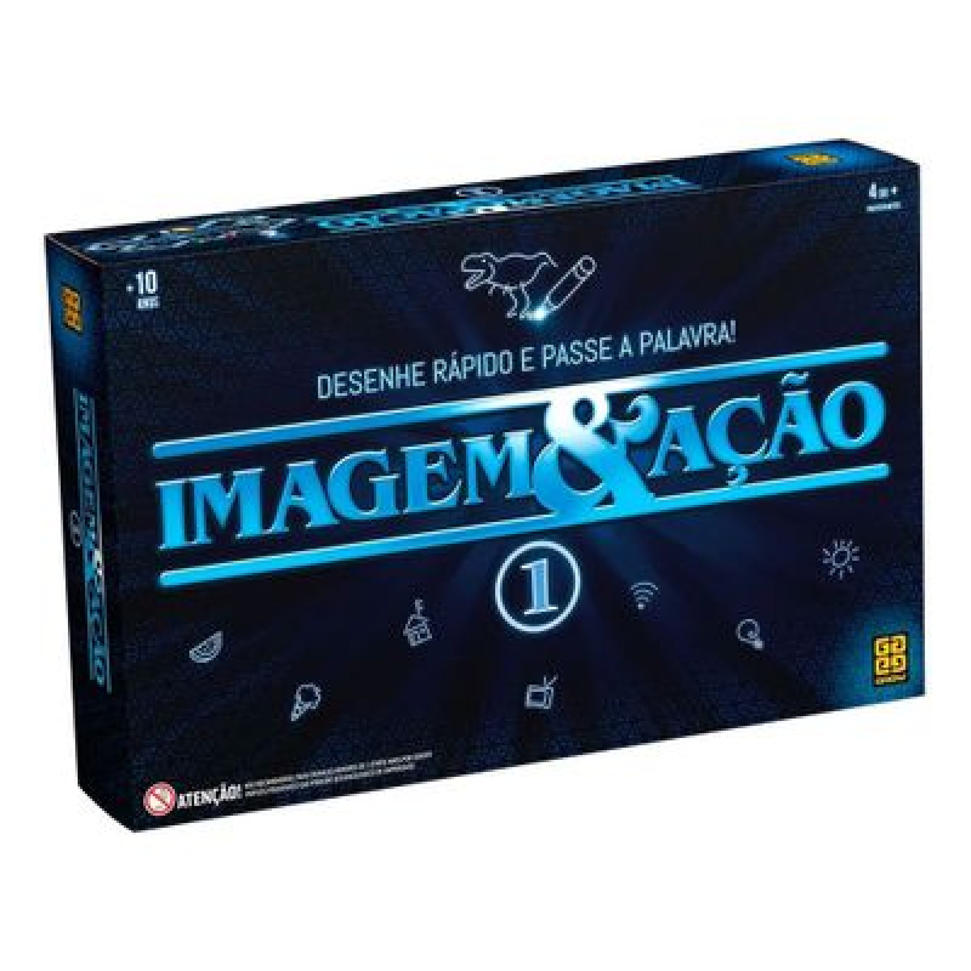 Jogo Imagem & Ação 2 Grow Tabuleiro Diversão Amigos Família