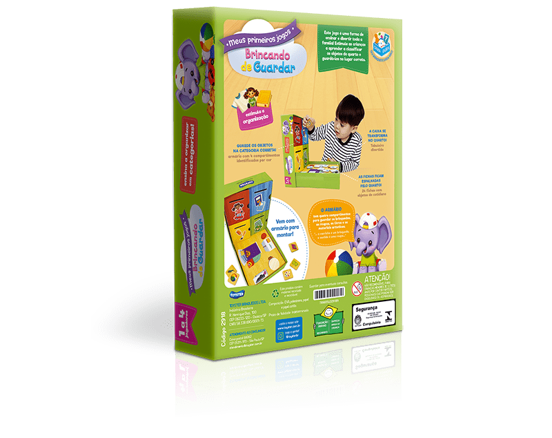 Jogo Didático Infantil, Jogo de Tabuleiro Saci E Os Amigos Da Natureza  Nunca Usado 82098000