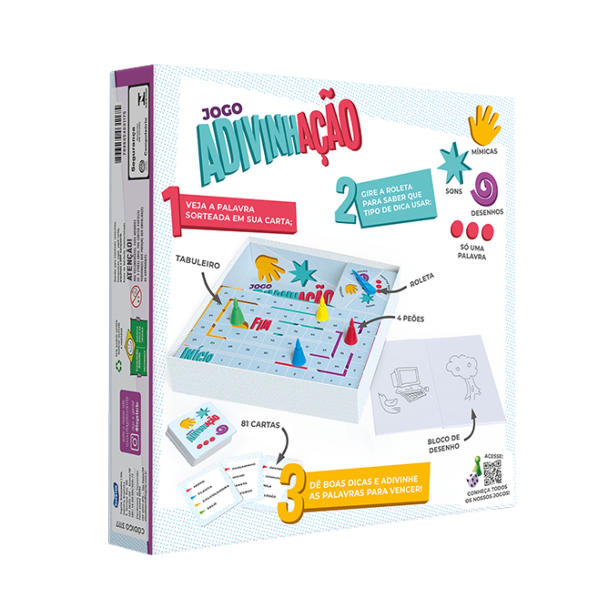 Jogo Adivinhação - Bravo Jogos