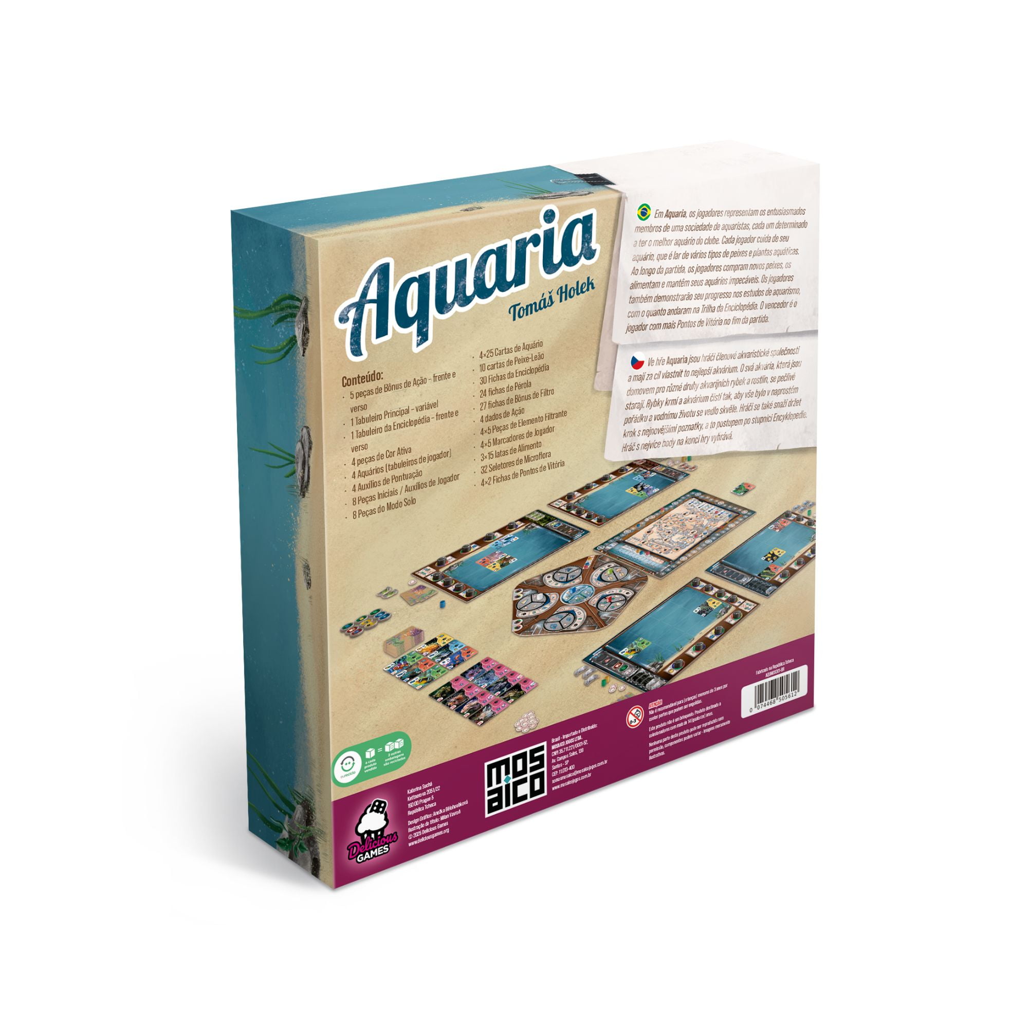 Jogo Aquaria - Bravo Jogos