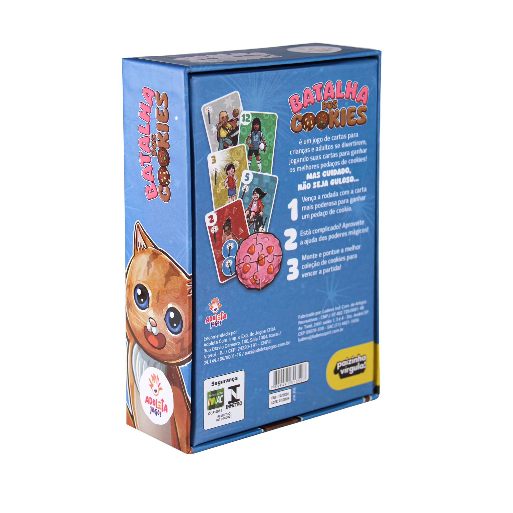 Jogo Batalha dos Cookies - Bravo Jogos