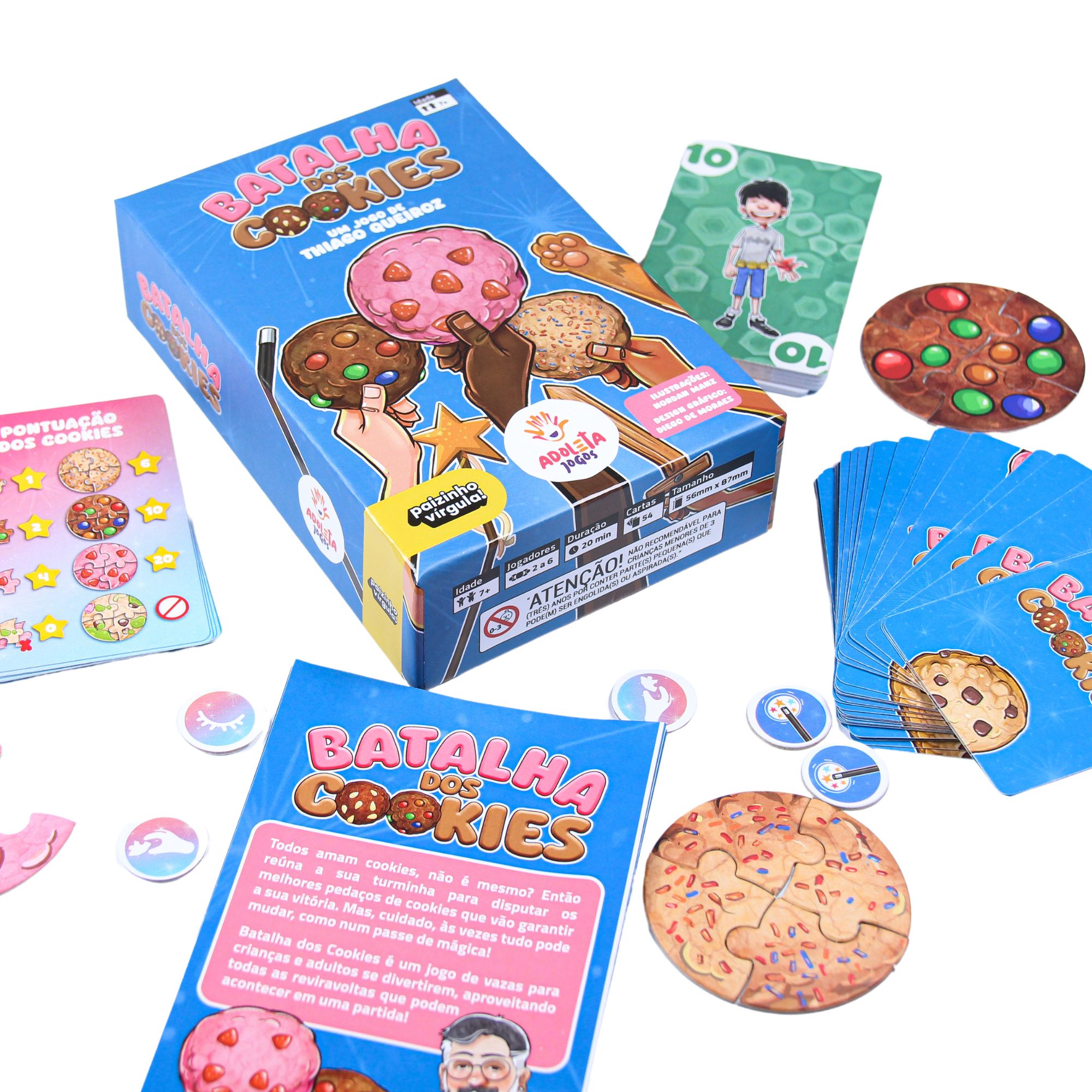 Jogo Batalha dos Cookies - Bravo Jogos