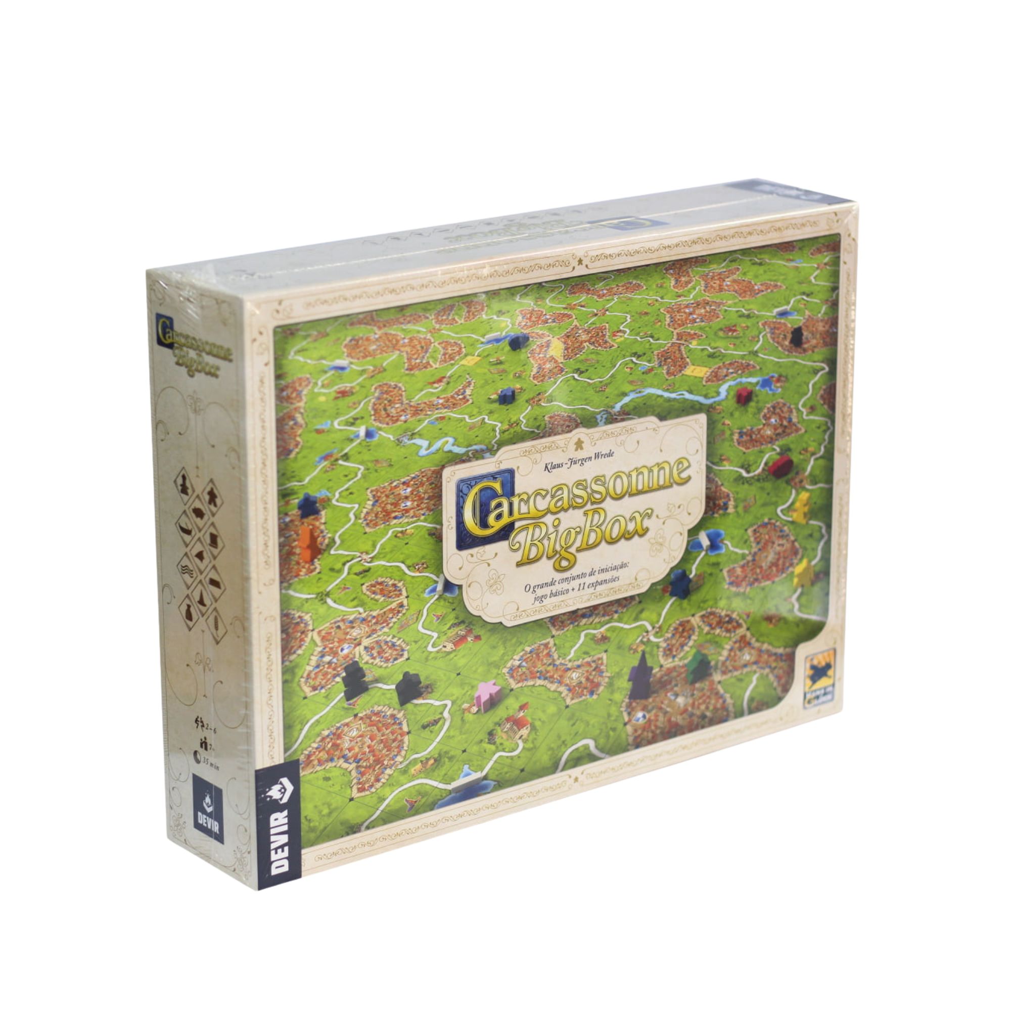 Jogo Carcassonne Big Box (Pré-venda)