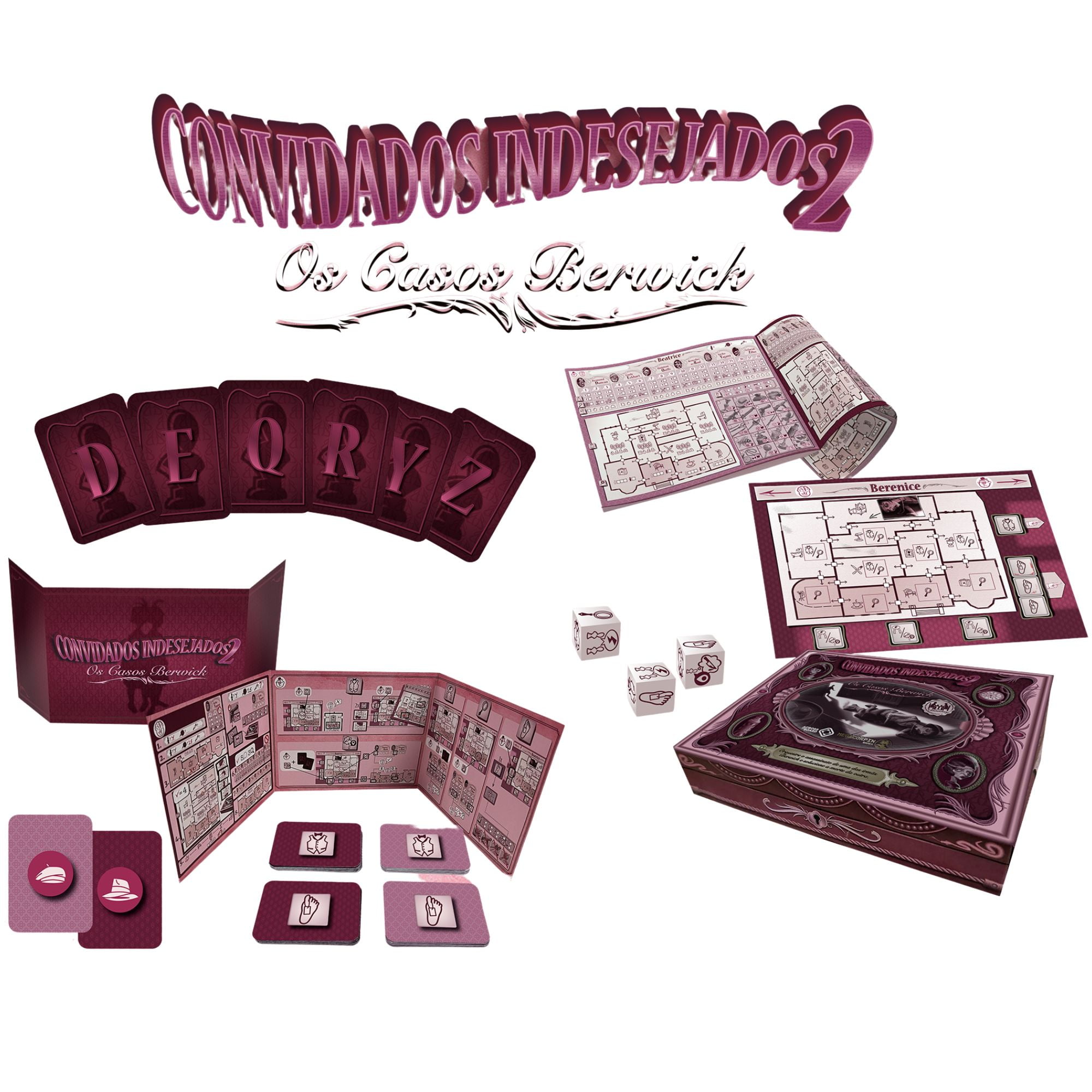 Jogo Convidados Indesejados 2 : Os casos Berwick - Bravo Jogos